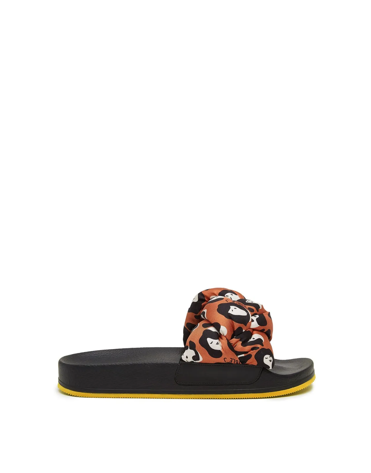 La DoubleJ Sandali Eleganti in Treccia con Stampa Leopardo - Design in Tessuto Twill per Stile Italiano Audace