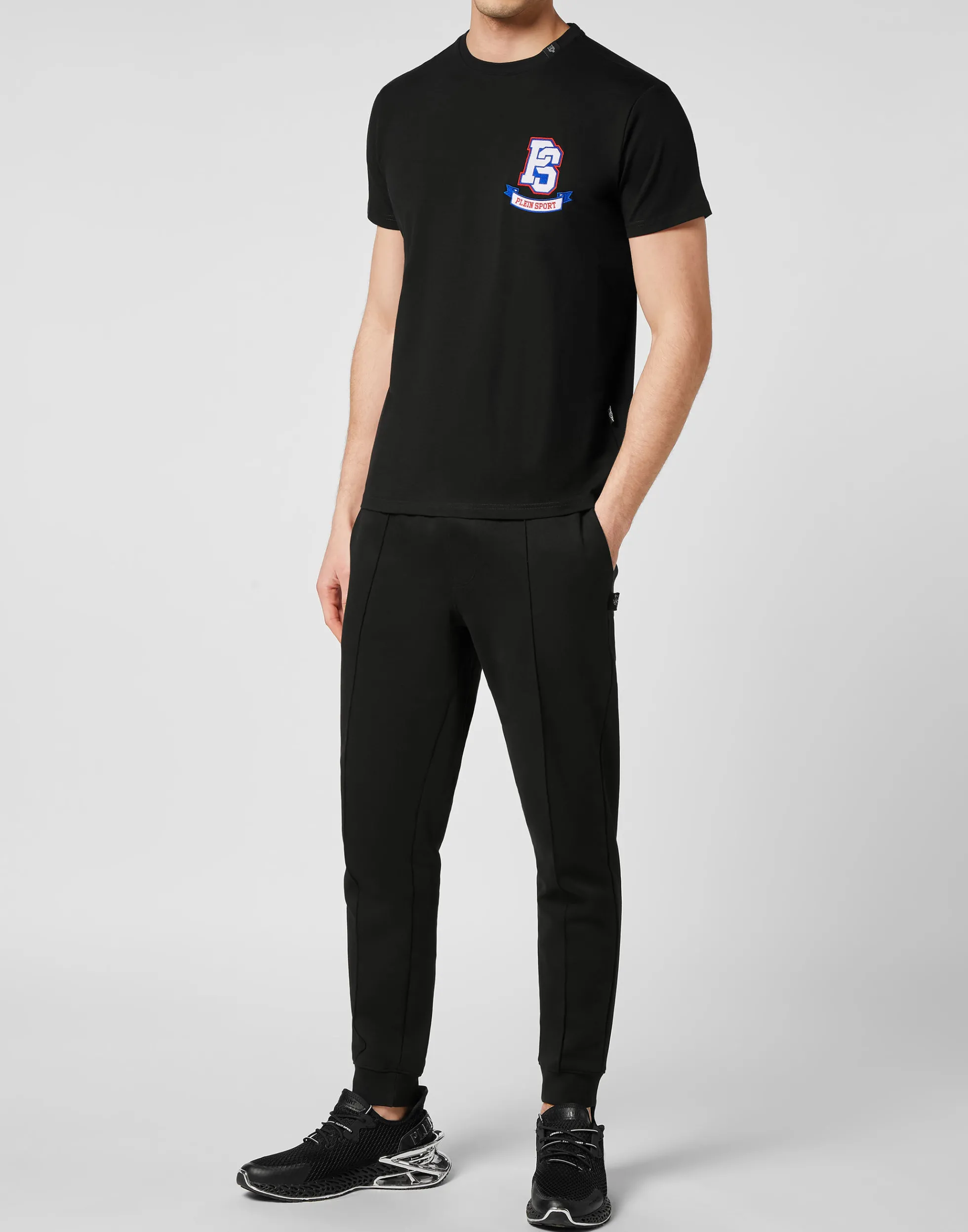 Maglietta Sportiva Plein Uomo - Design Essenziale con Scollo Tondo Confezione Comoda