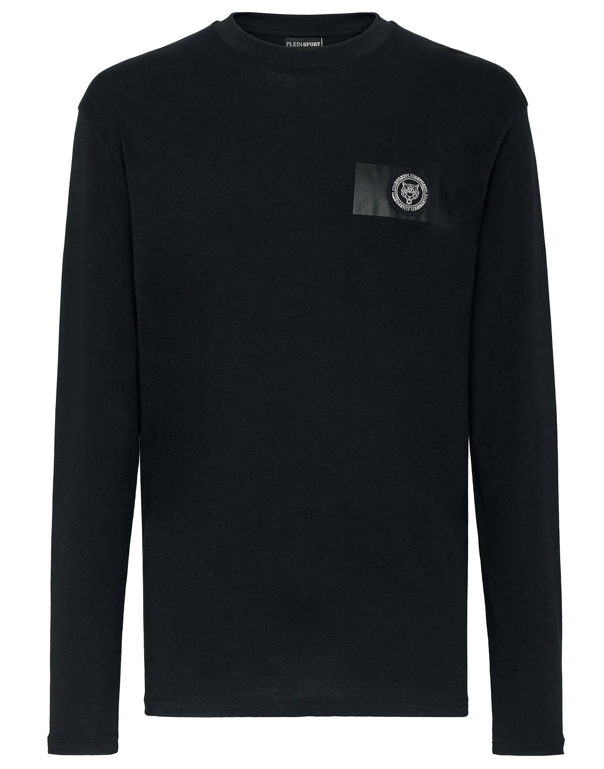 Maglietta Uomo a Manica Lunga Sportiva - Stampa Tigre Avvolgente con Scollo Tondo | Abbigliamento Casual Premium di Plein Sport per Stile Urbano e Confezione Comfort