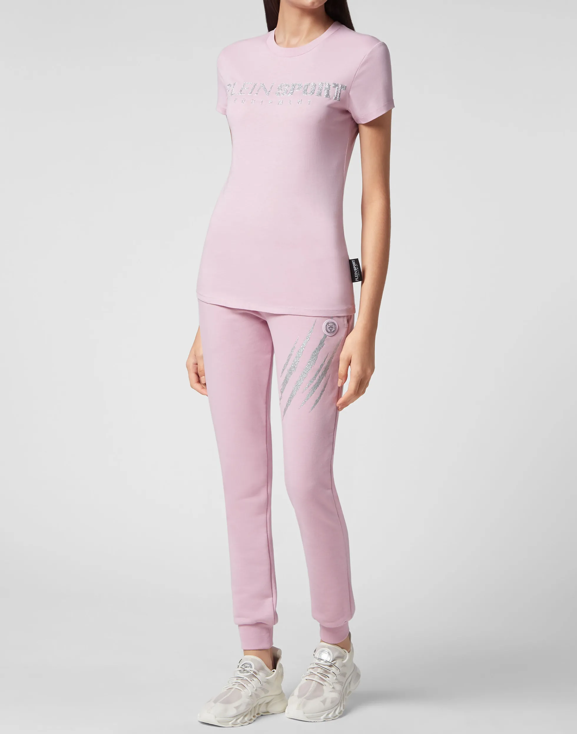 Donna Maglietta Sportiva Scollatura Tonda - Design Elegante con Taglio Aderente, T-Shirt Femminile Fitness con Stile Sensuale e Confortevole per Attività Sportive