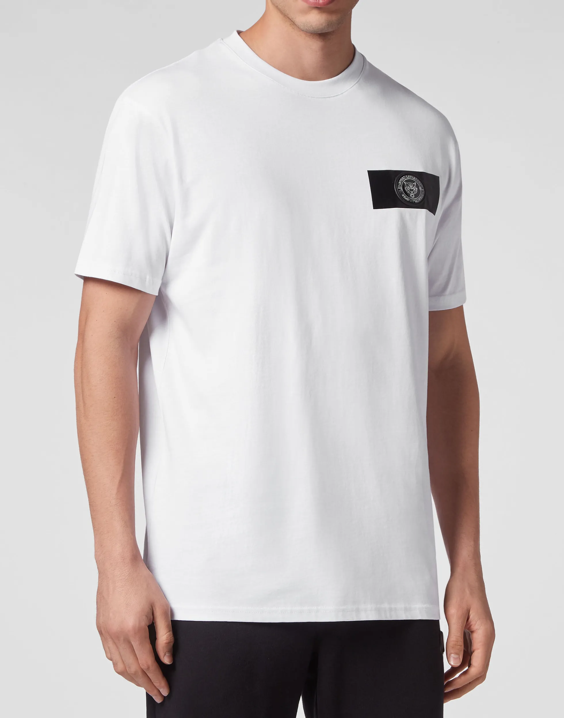 Maglietta Uomo Casual a Manica Corta con Scollo Tondo - Design Sportivo Plein Sport