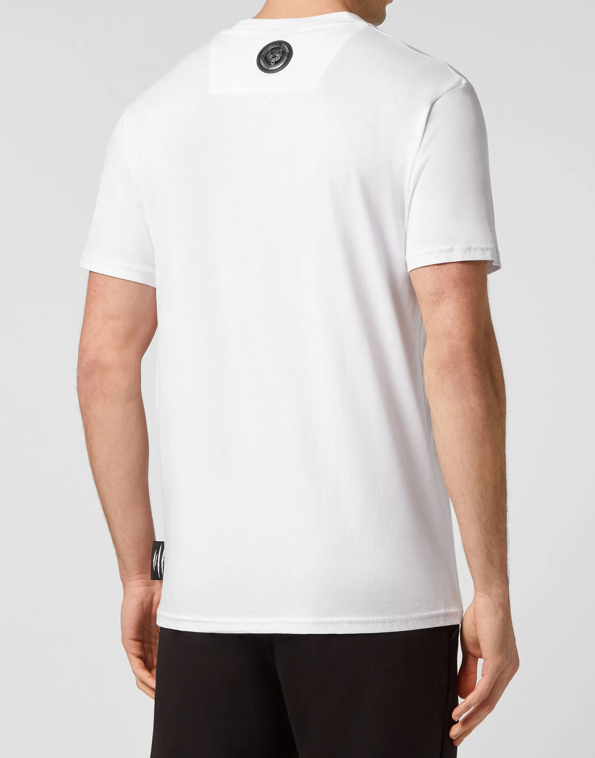 Maglietta Casual Da Uomo con Stampa Tigre - Scollo Tondo Manica Corta, Linea Plein Sport®