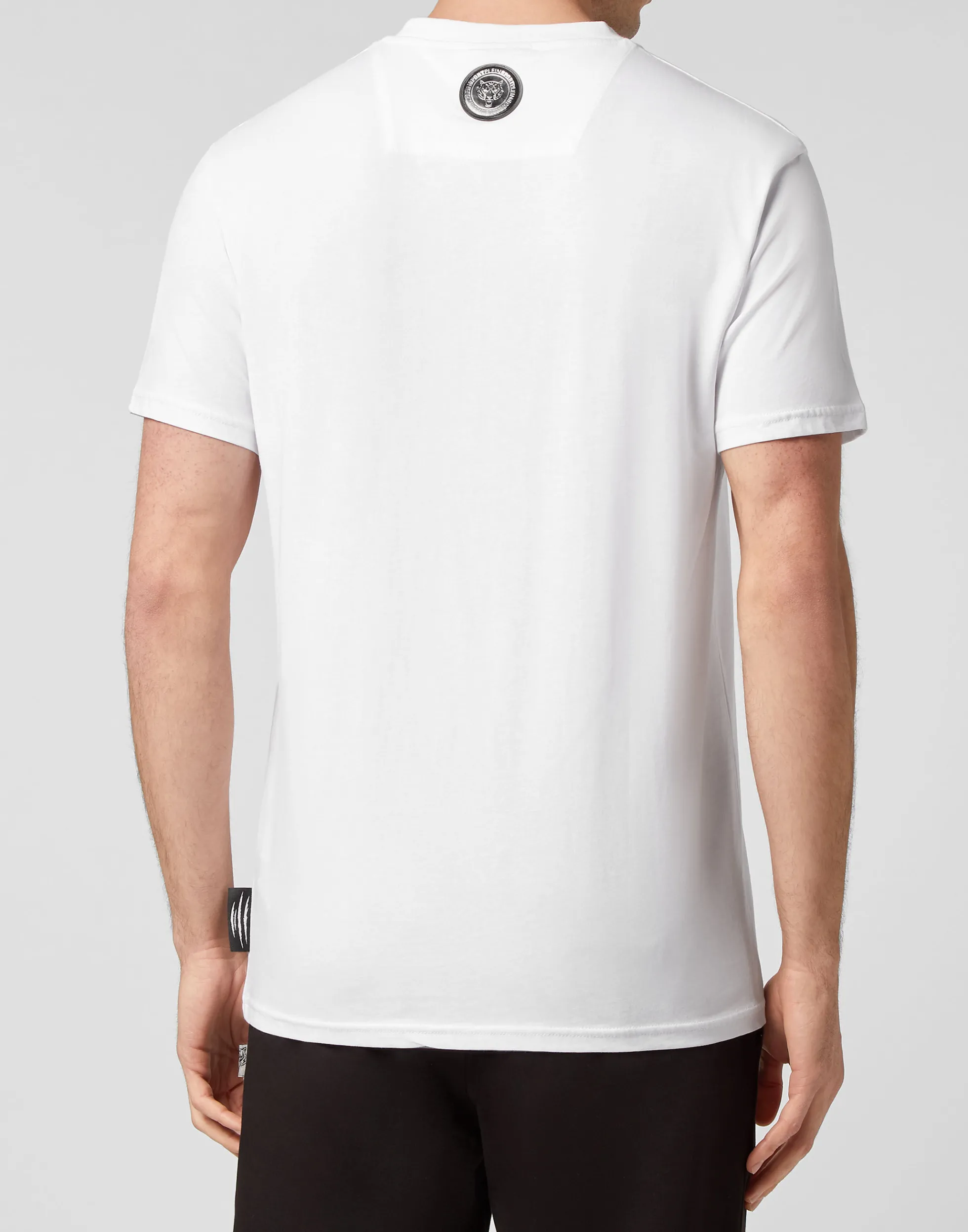 Maglietta Sportiva Uomo con Stampa Tigre, Scollo Tondo e Maniche Corte - Linea Casual Plein Sport