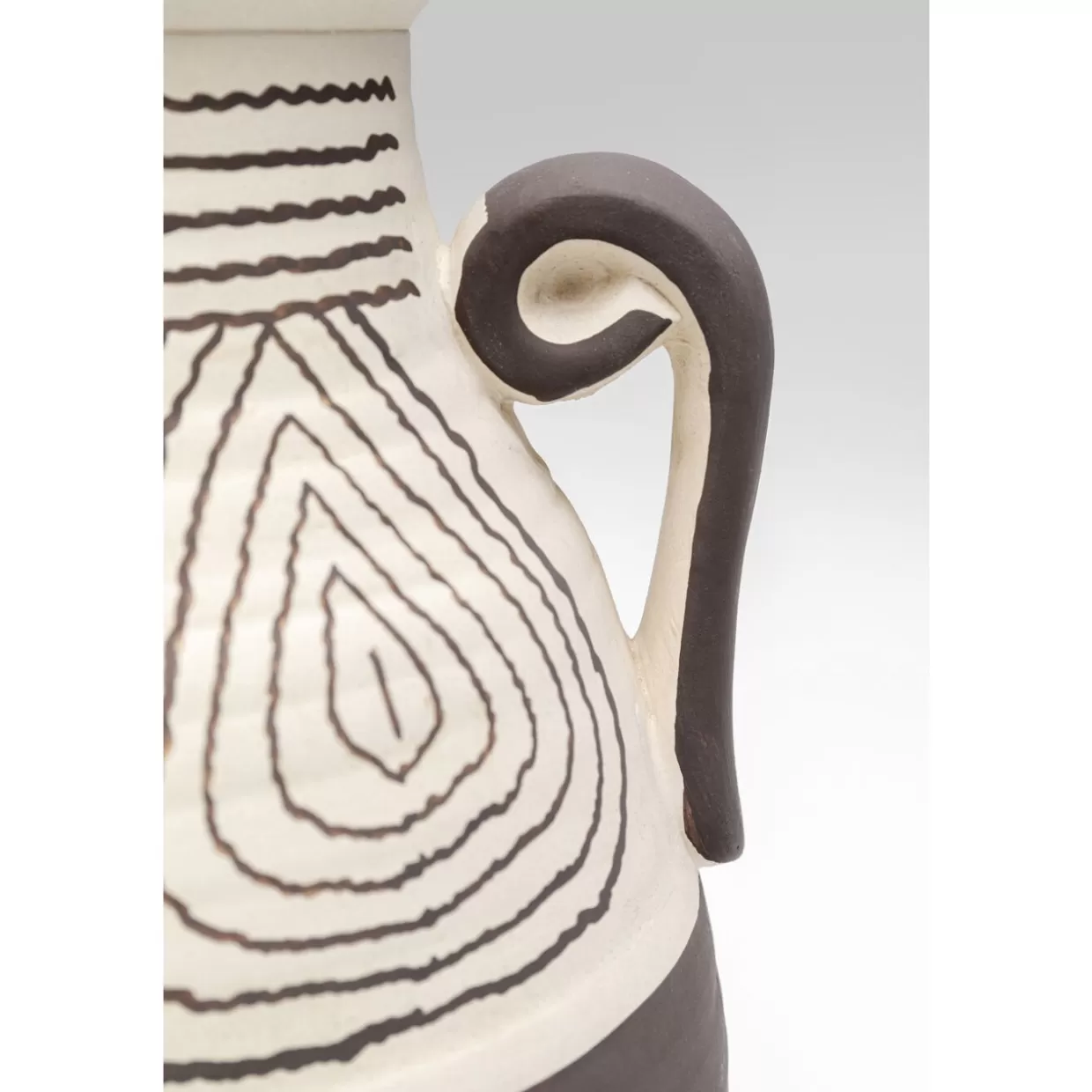 Vaso moderno Akua in stile scandinavo - Design essenziale per interni contemporanei (25 cm) - Collezione KARE