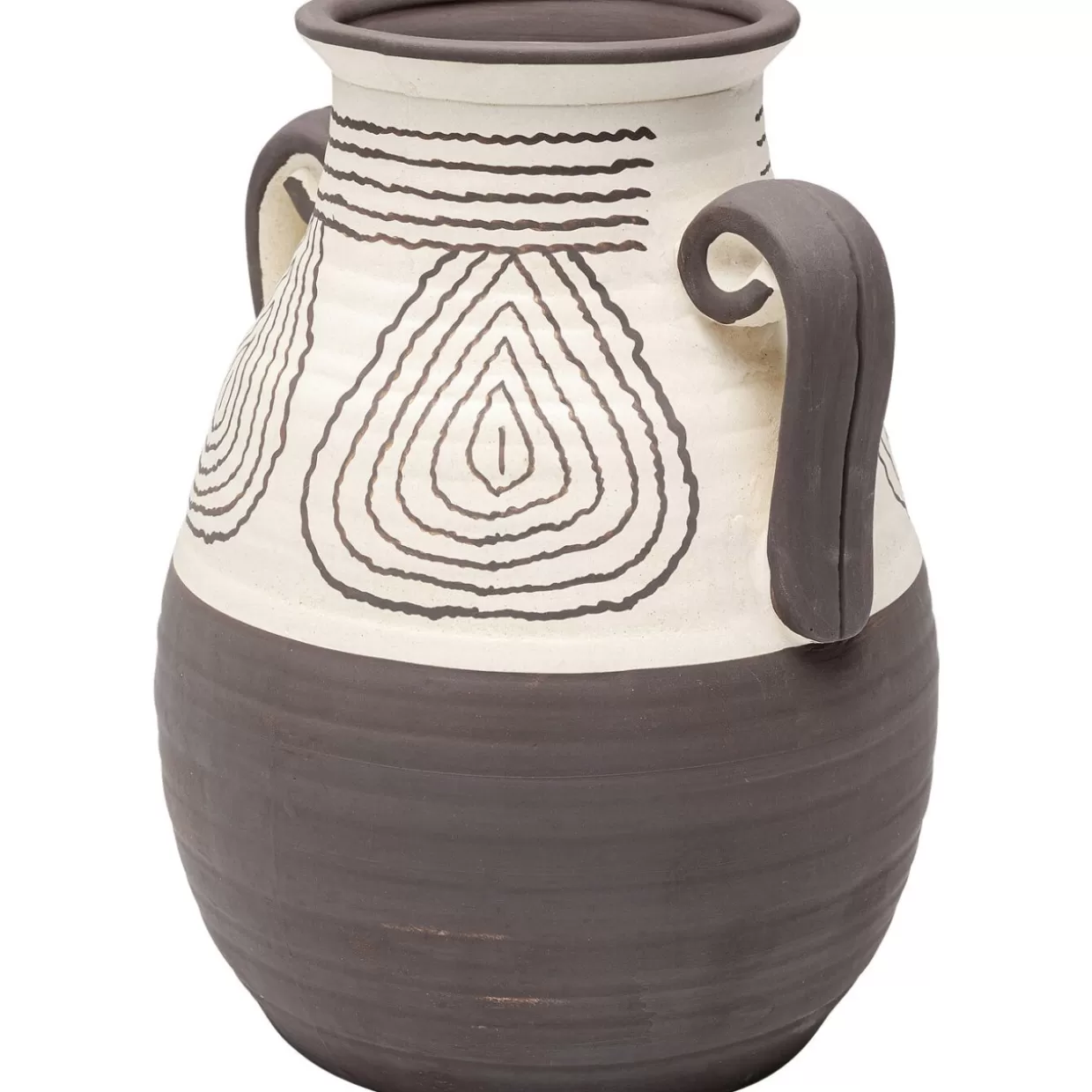 Vaso moderno Akua in stile scandinavo - Design essenziale per interni contemporanei (25 cm) - Collezione KARE
