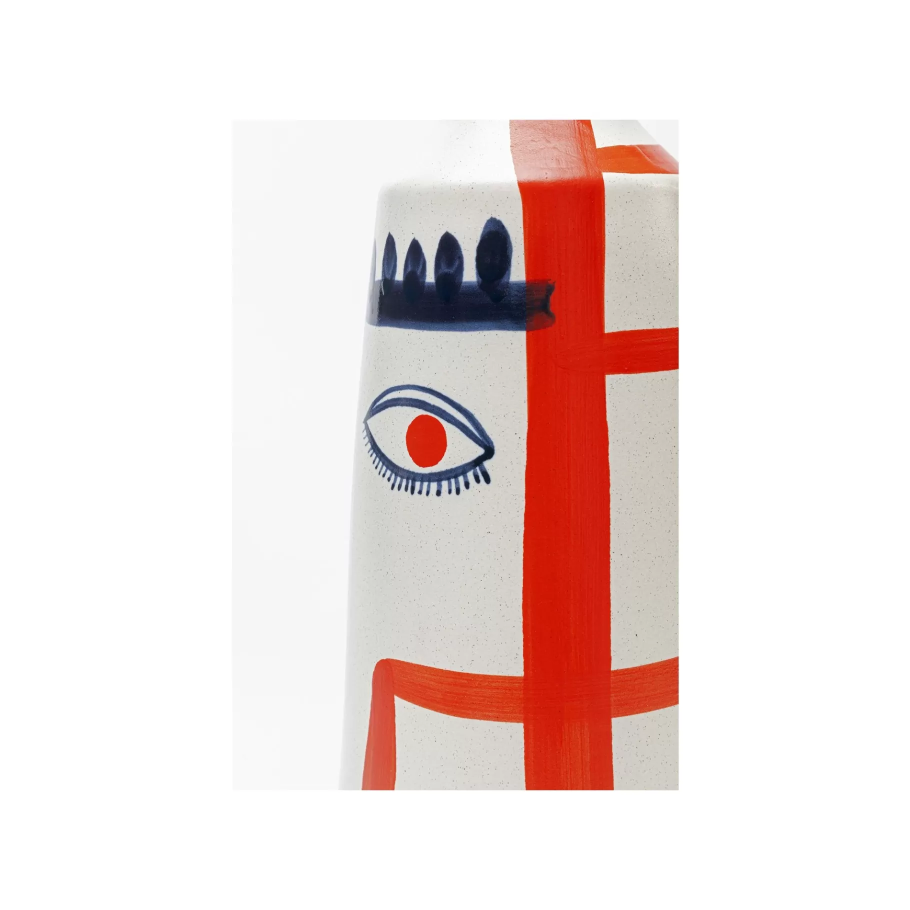 Flash Sale Vase Art Face Colore 38cm   Vase