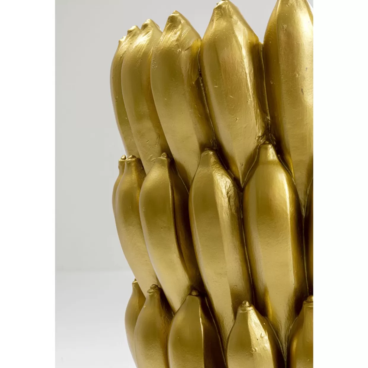 Vaso Decorativo a Forma di Banana - Elegante Centrotavola in Tonalità Dorate, Altezza 79 cm - Stile Moderno Firmato KARE Design