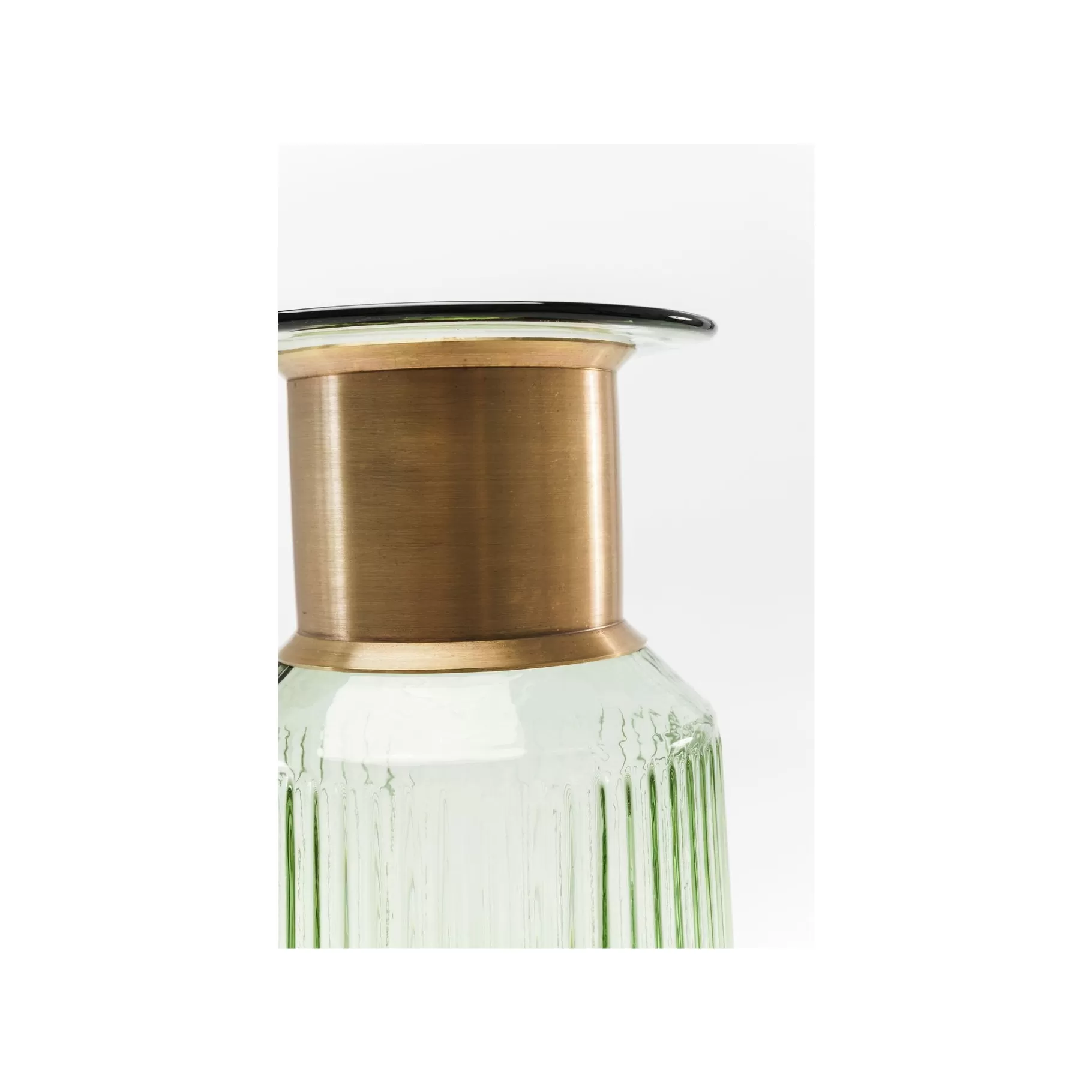 Vaso Barfly Design Verde - 30 cm per Fiori Moderni