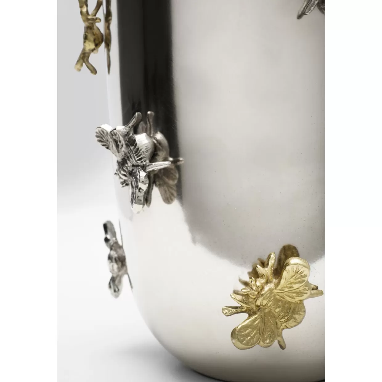 KARE Design Vaso Artistico con Decorazione Api, 46 cm – Creazione Moderna per Arredamento Casa