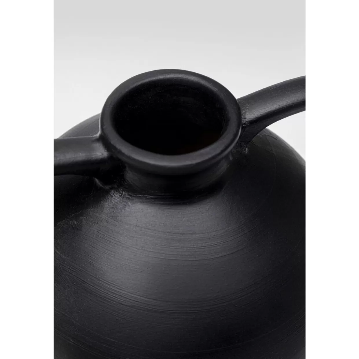 Vaso Bia Design Contemporaneo - Nero Opaco 31 cm per Arredamento Moderno | Collezione Esclusiva KARE