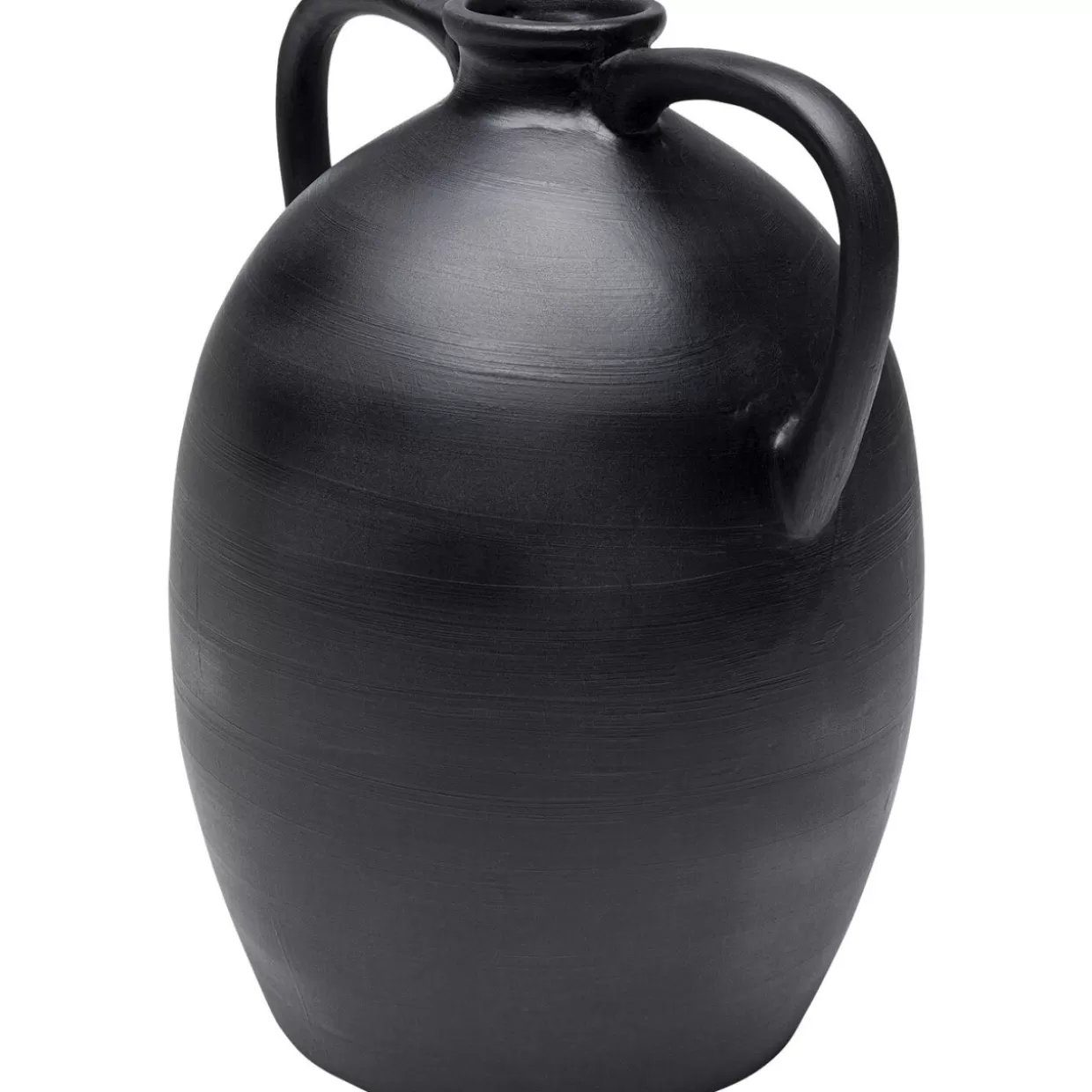 Vaso Bia Design Contemporaneo - Nero Opaco 31 cm per Arredamento Moderno | Collezione Esclusiva KARE