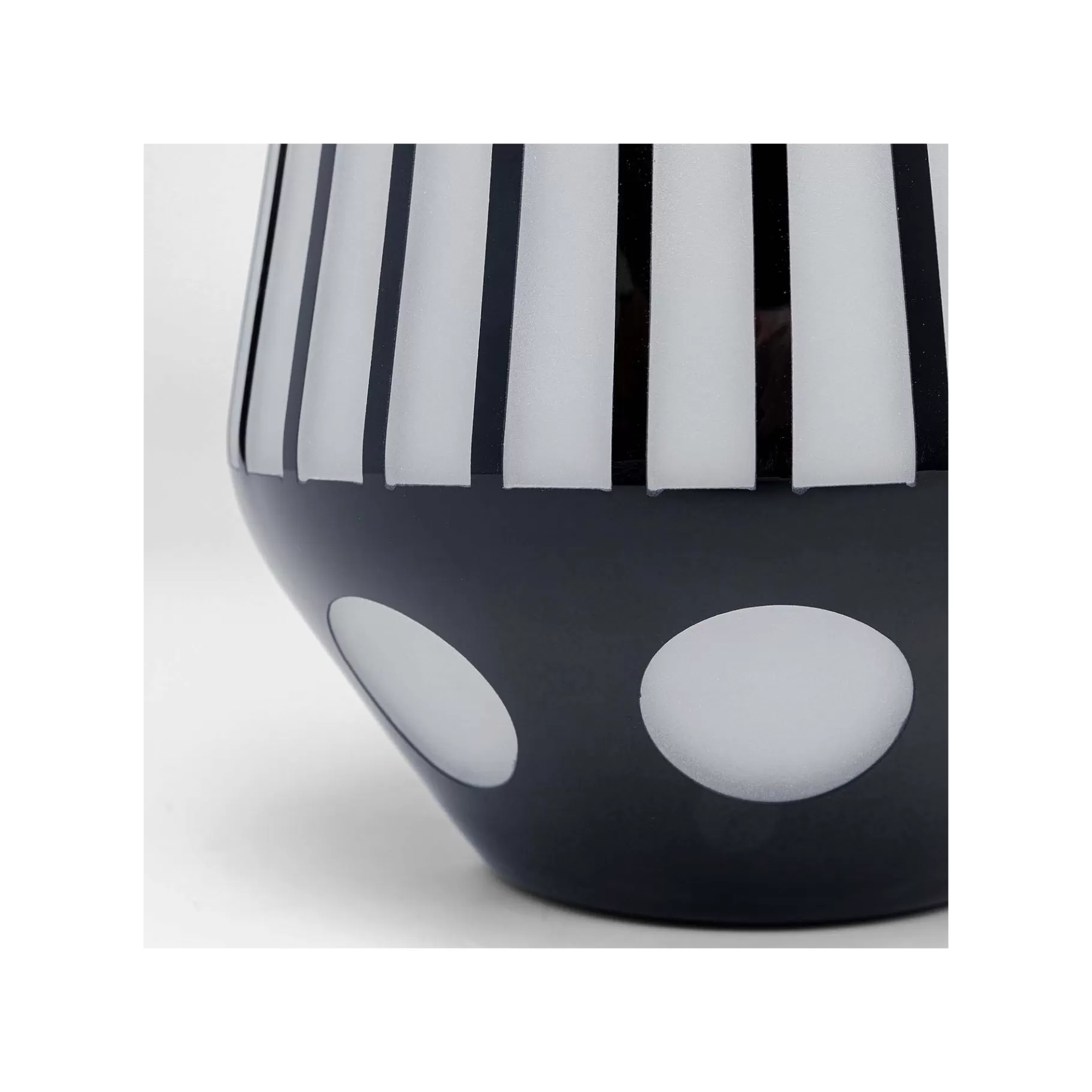 Cheap Vase Brillar Cylinder Noir Et Blanc 44cm   Vase