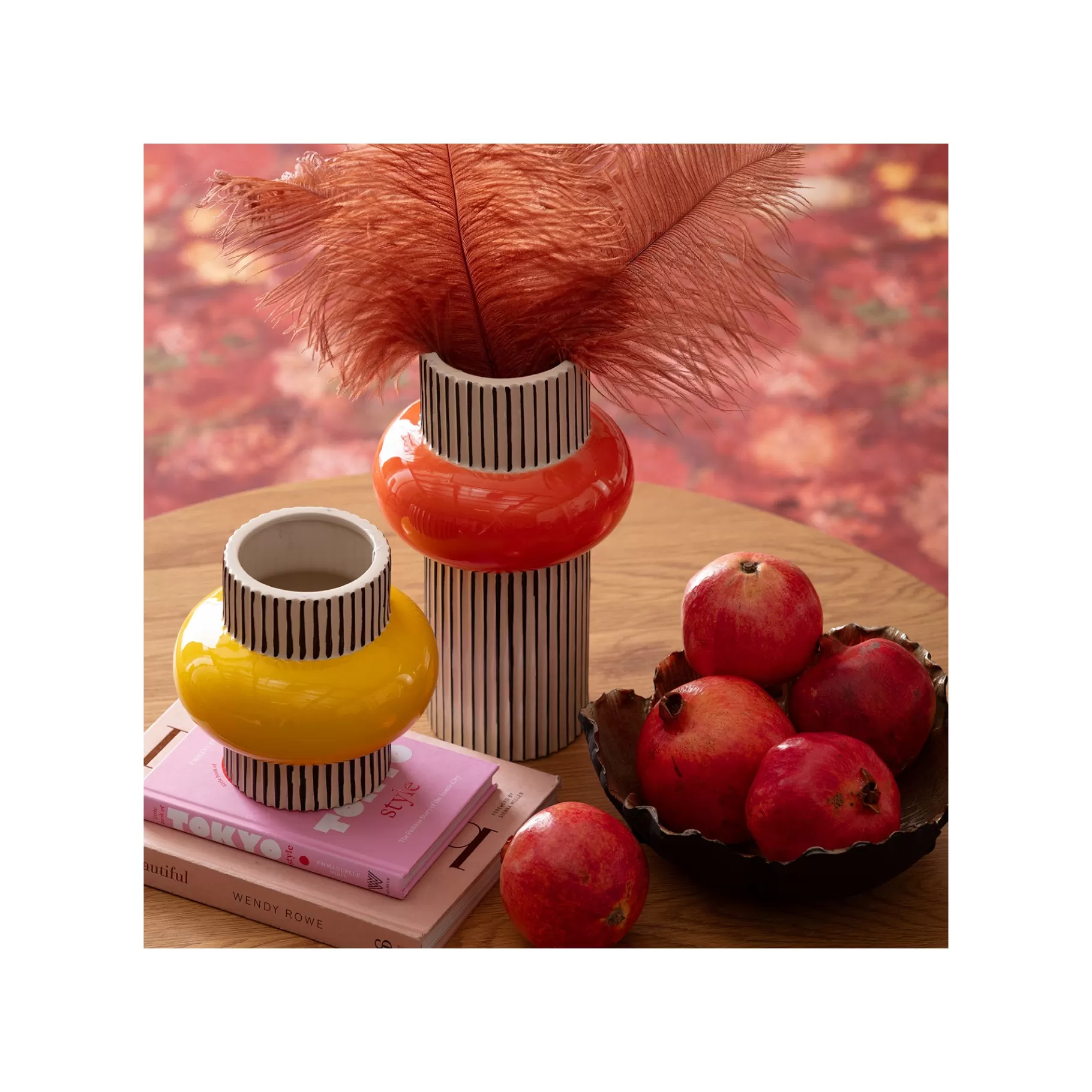 Discount Vase Calabria Orange 28cm   Vase