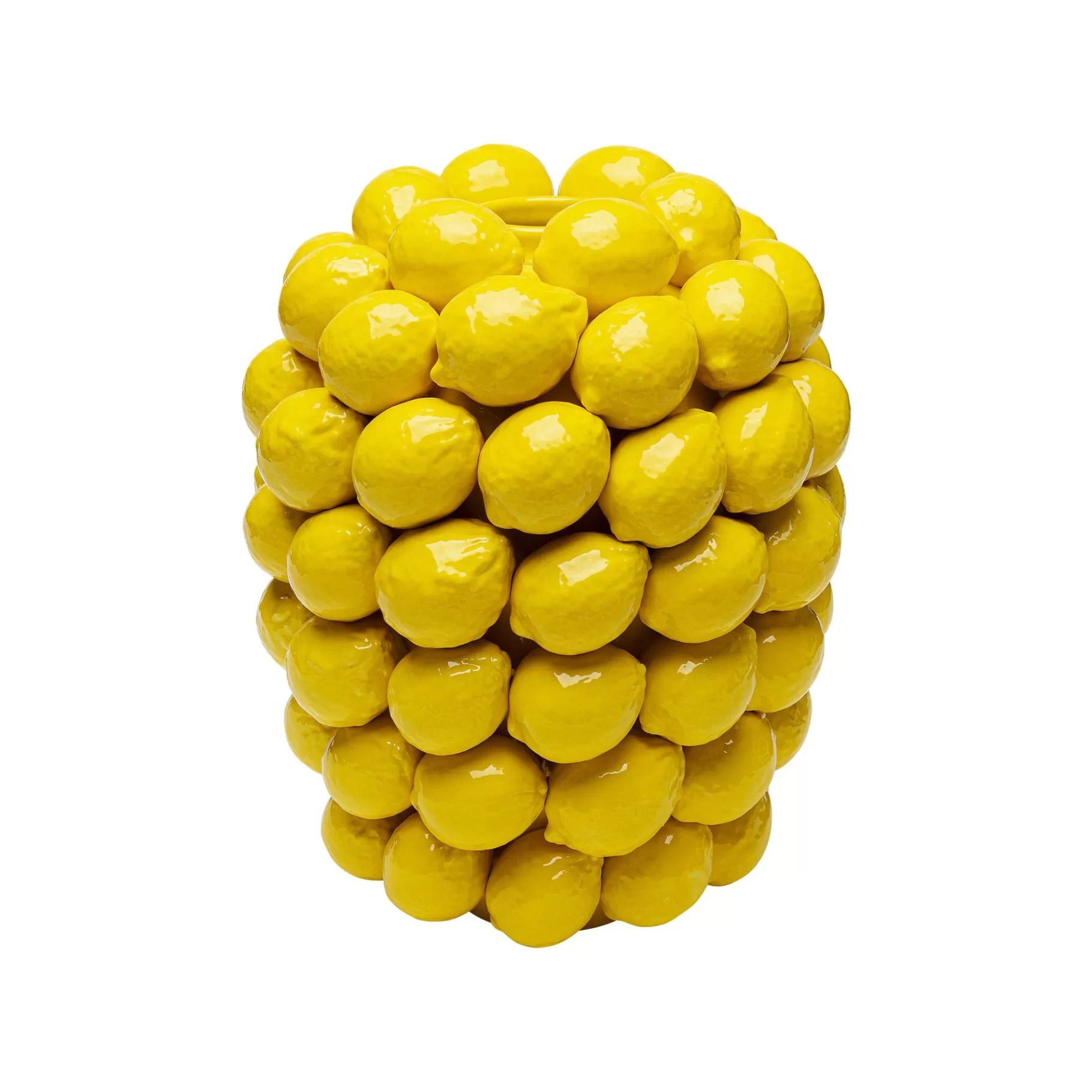 Hot Vase Citrons Jaunes 40cm   Vase