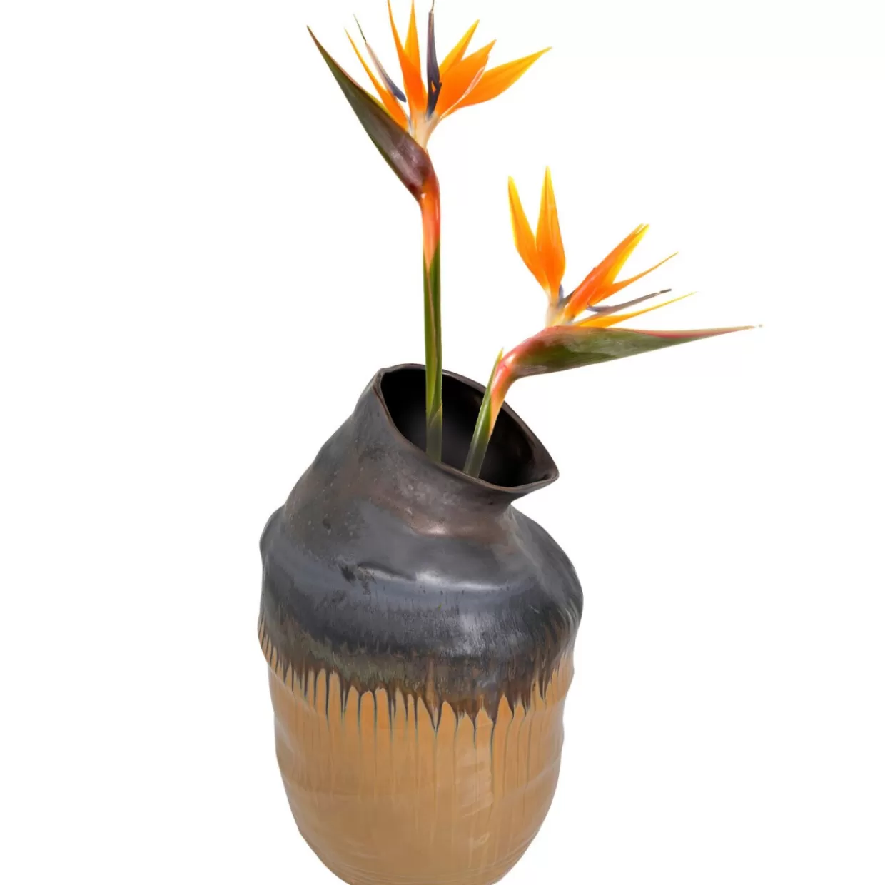 Vaso Decorativo KARE Design Collapse 58 - Scultura Moderna per Interni