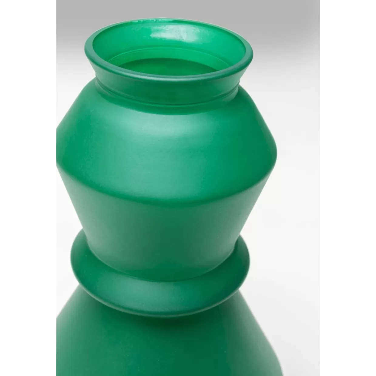 Vaso Decorativo Gina Grun - Design Contemporaneo KARE con Stile, Altezza 30 cm per Fiori Freschi