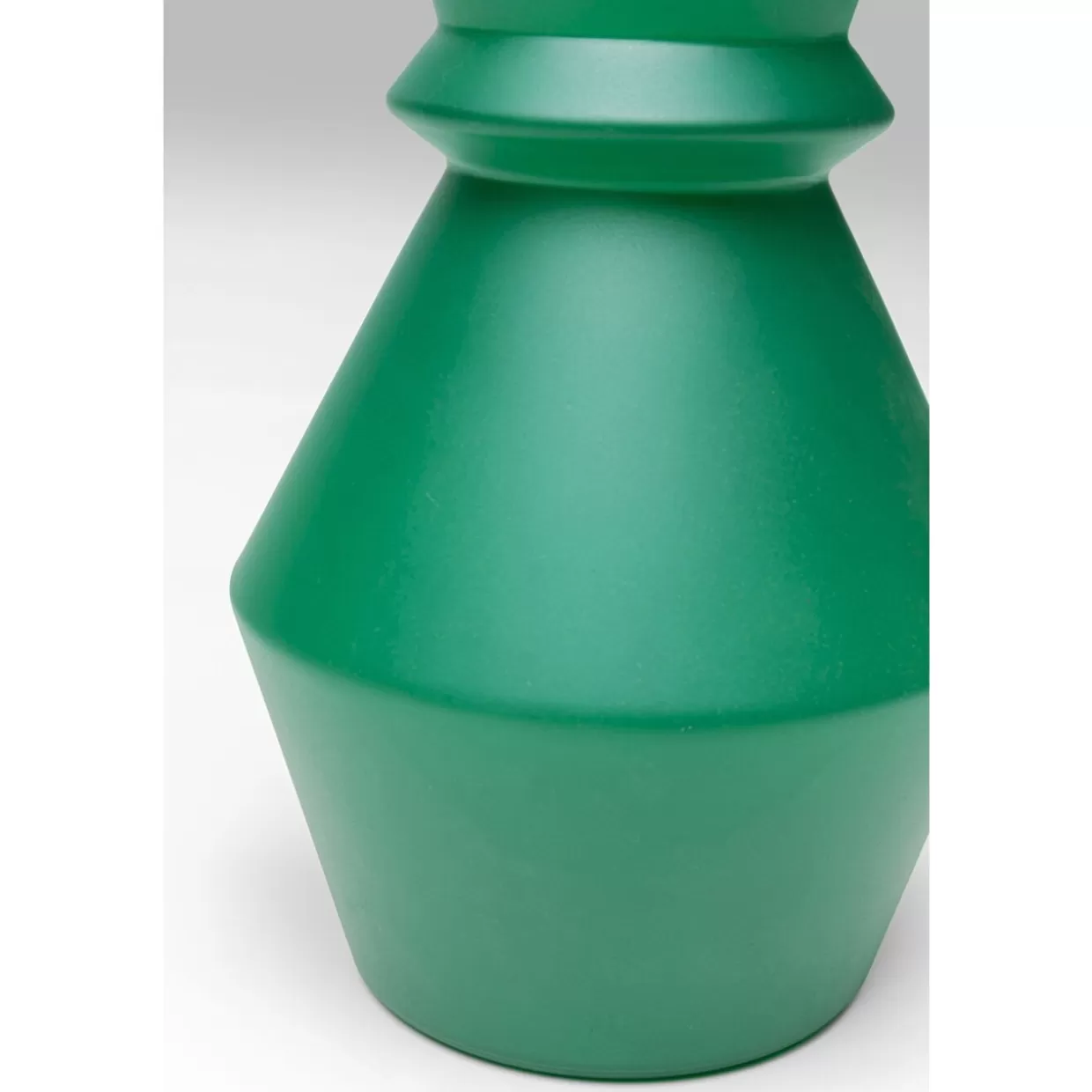 Vaso Decorativo Gina Grun - Design Contemporaneo KARE con Stile, Altezza 30 cm per Fiori Freschi