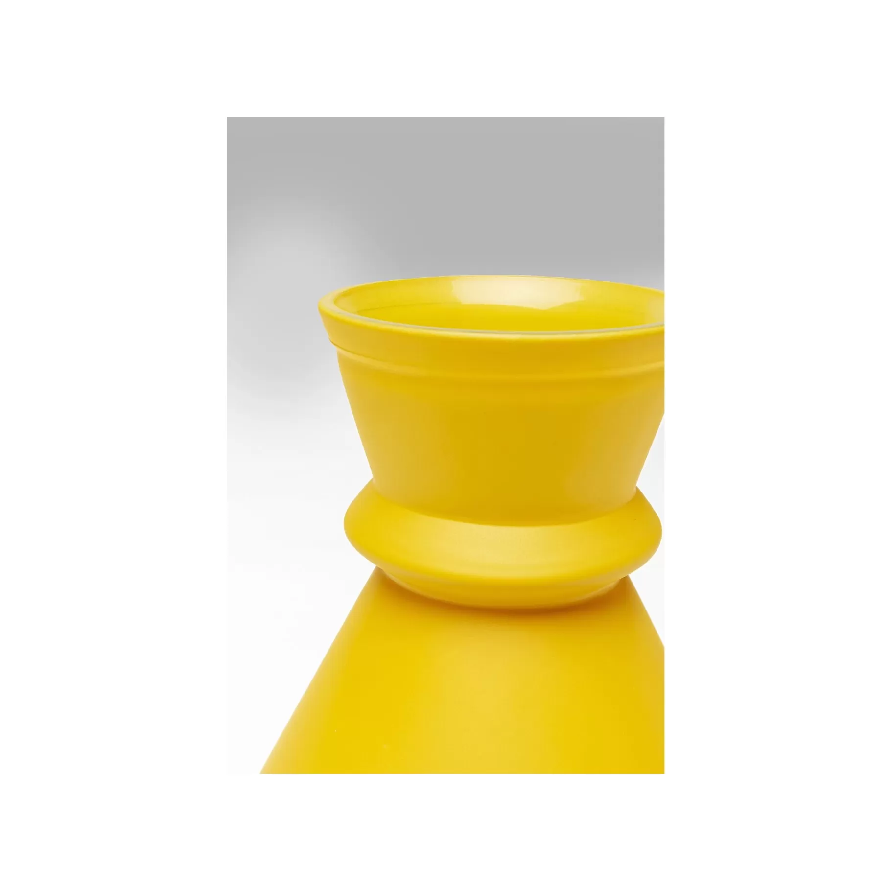 Sale Vase Gina Jaune 25cm   Vase