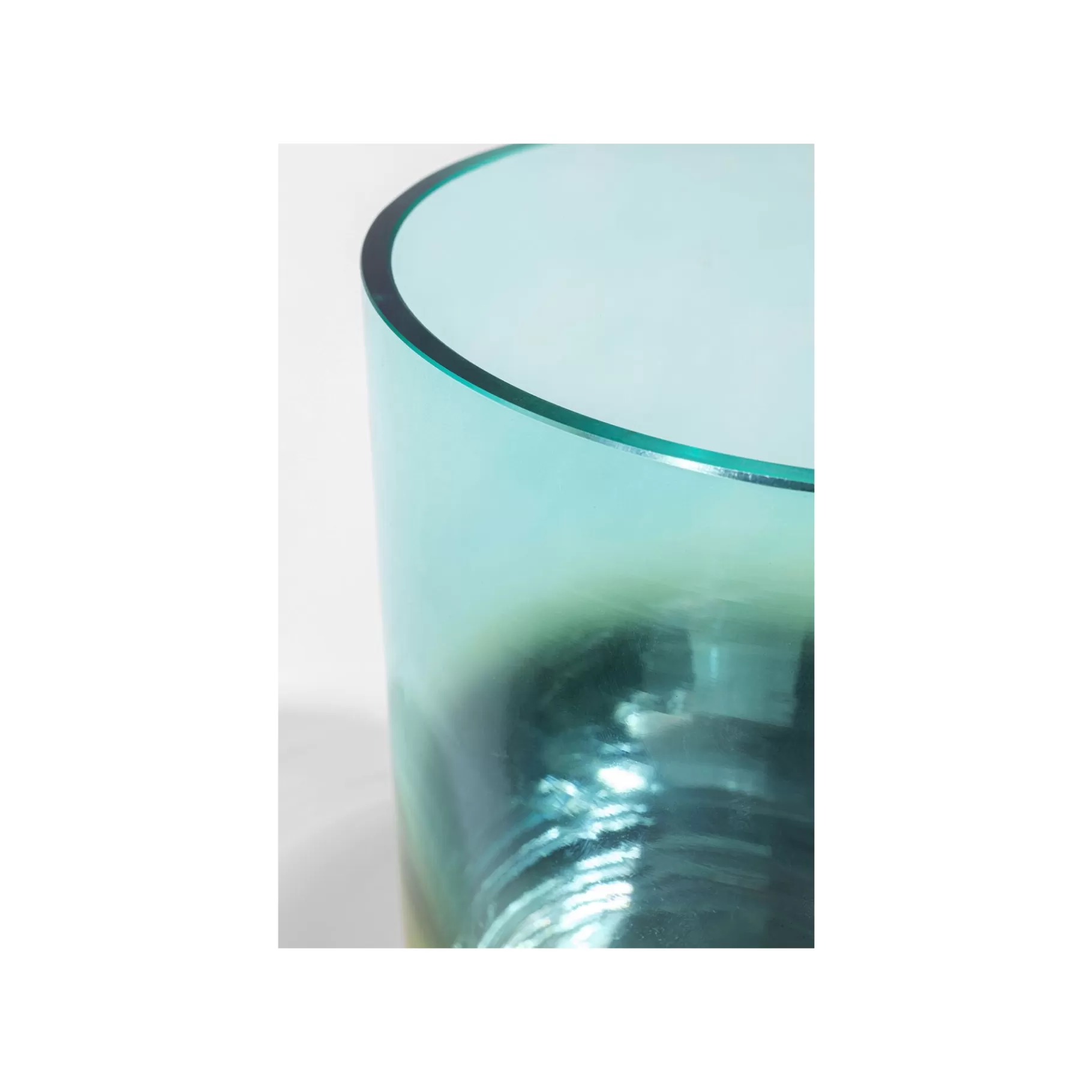 Hot Vase Glow Turquoise 20cm   Vase