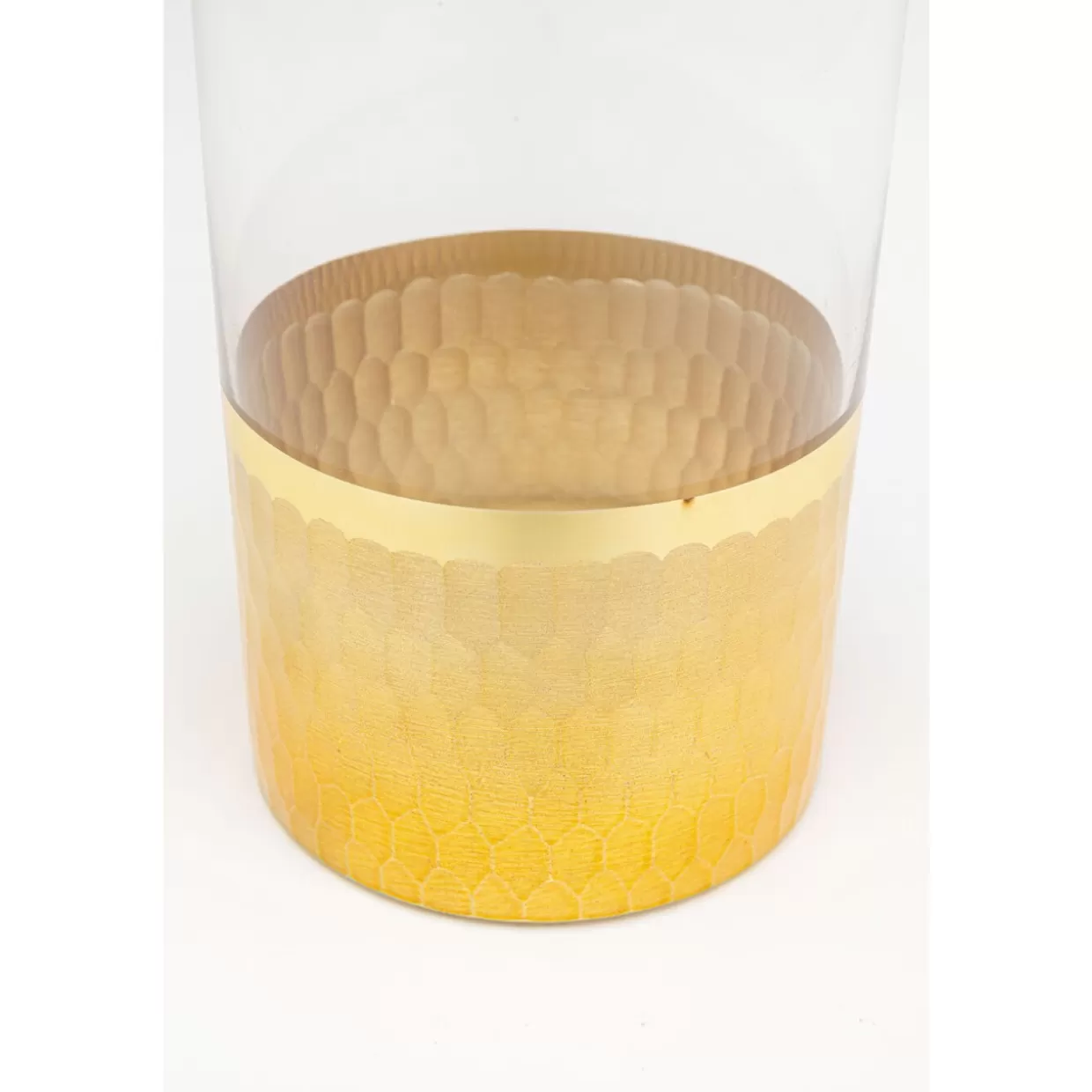 Vaso Decorativo Flusso Dorato 30 cm - Design Elegante per Interni Moderni | KARE Collezione Premium