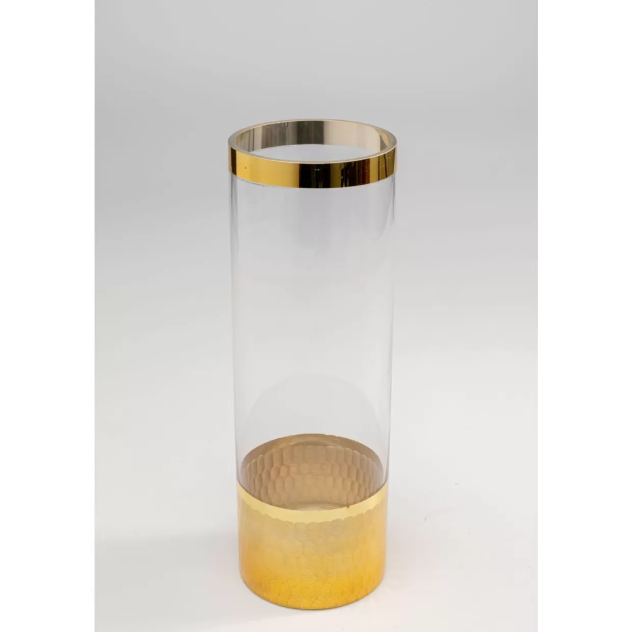 Vaso Decorativo Flusso Dorato 30 cm - Design Elegante per Interni Moderni | KARE Collezione Premium