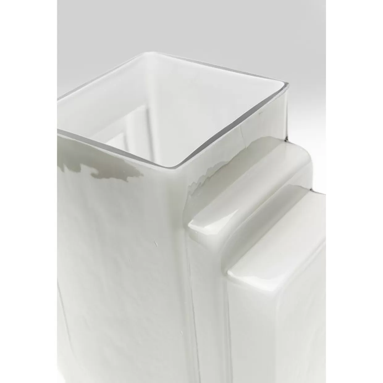 Vaso decorativo moderno in cemento grigio | KARE Design collezione Las Vegas per interni