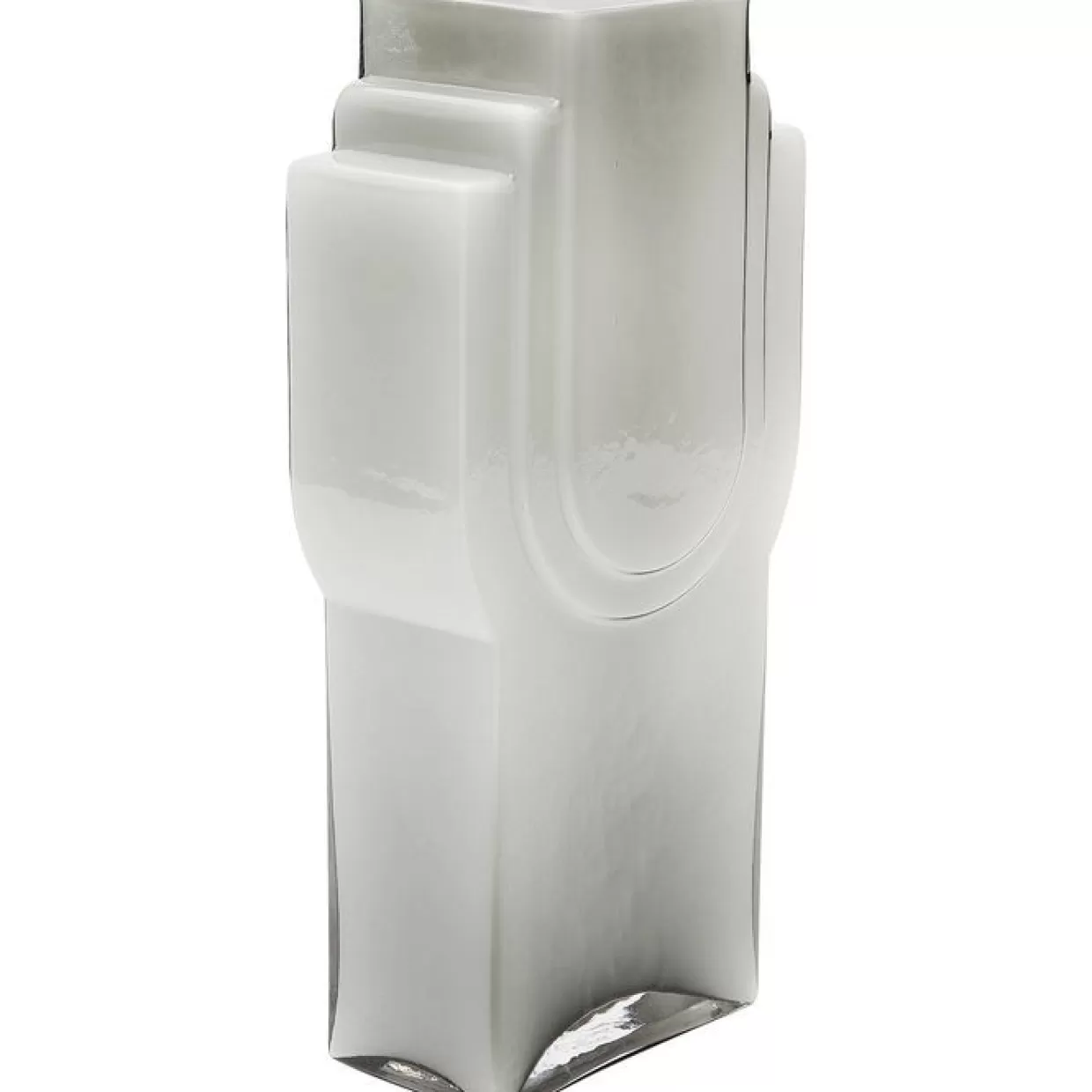 Vaso decorativo moderno in cemento grigio | KARE Design collezione Las Vegas per interni