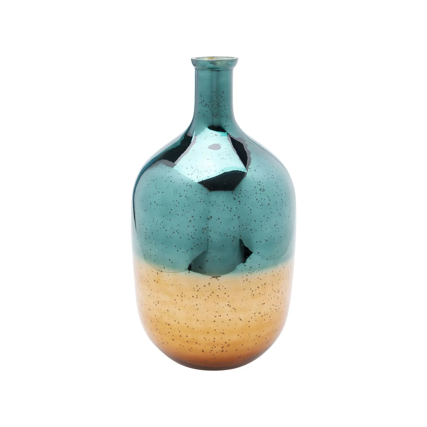 Sale Vase Lizy Bleu Et Doré 50cm   Vase