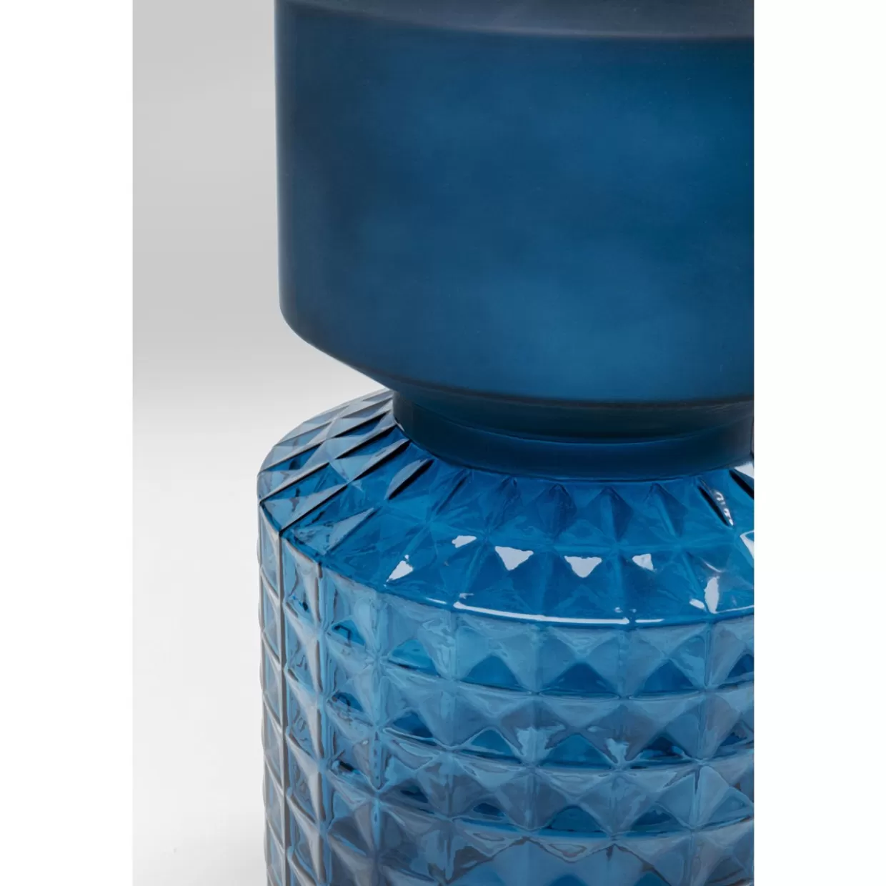 KARE Design - Vaso Moderno Duo Meraviglioso in Tonalità Blu, Altezza 42 cm