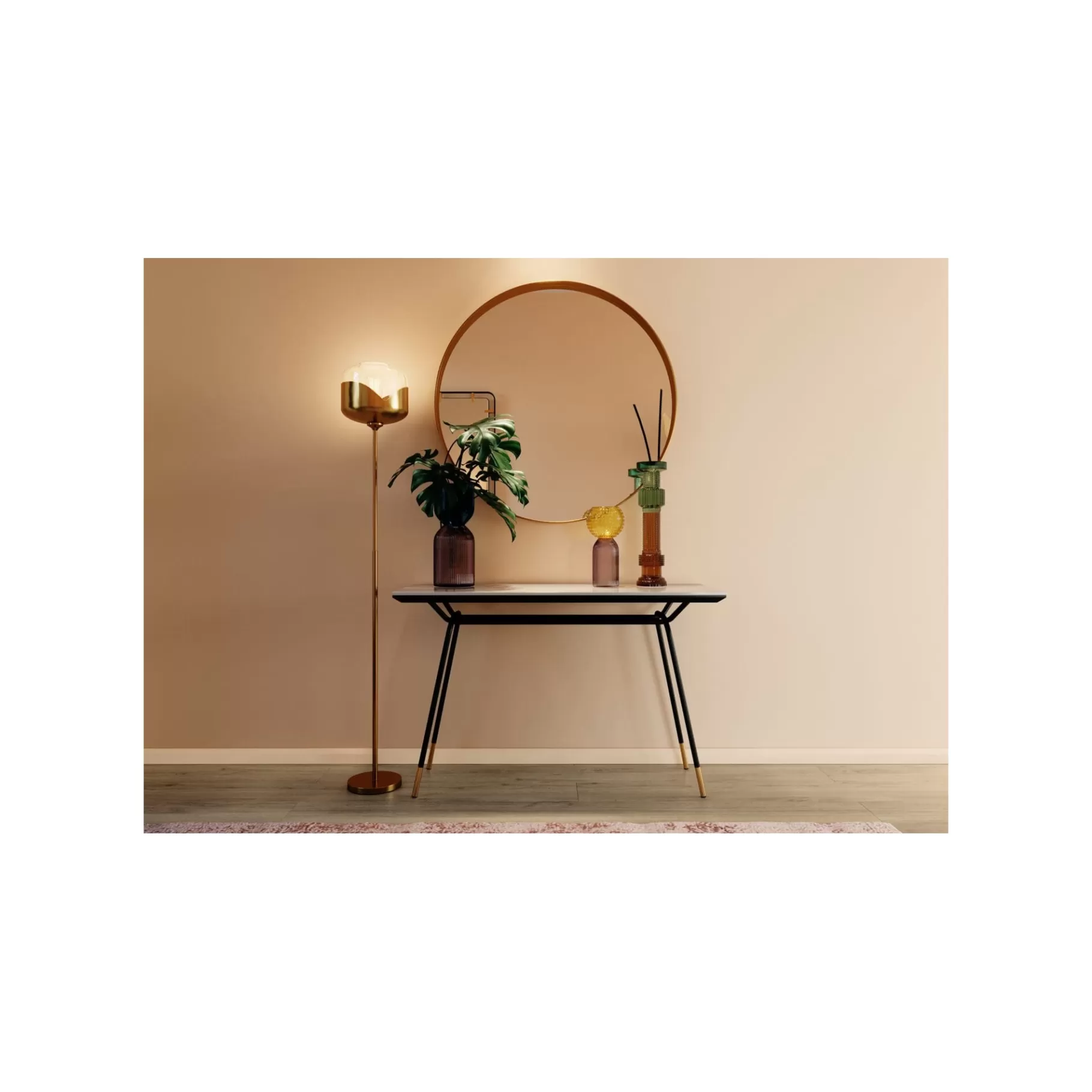 Outlet Vase Marvelous Duo Rose Bleu 40cm   Vase