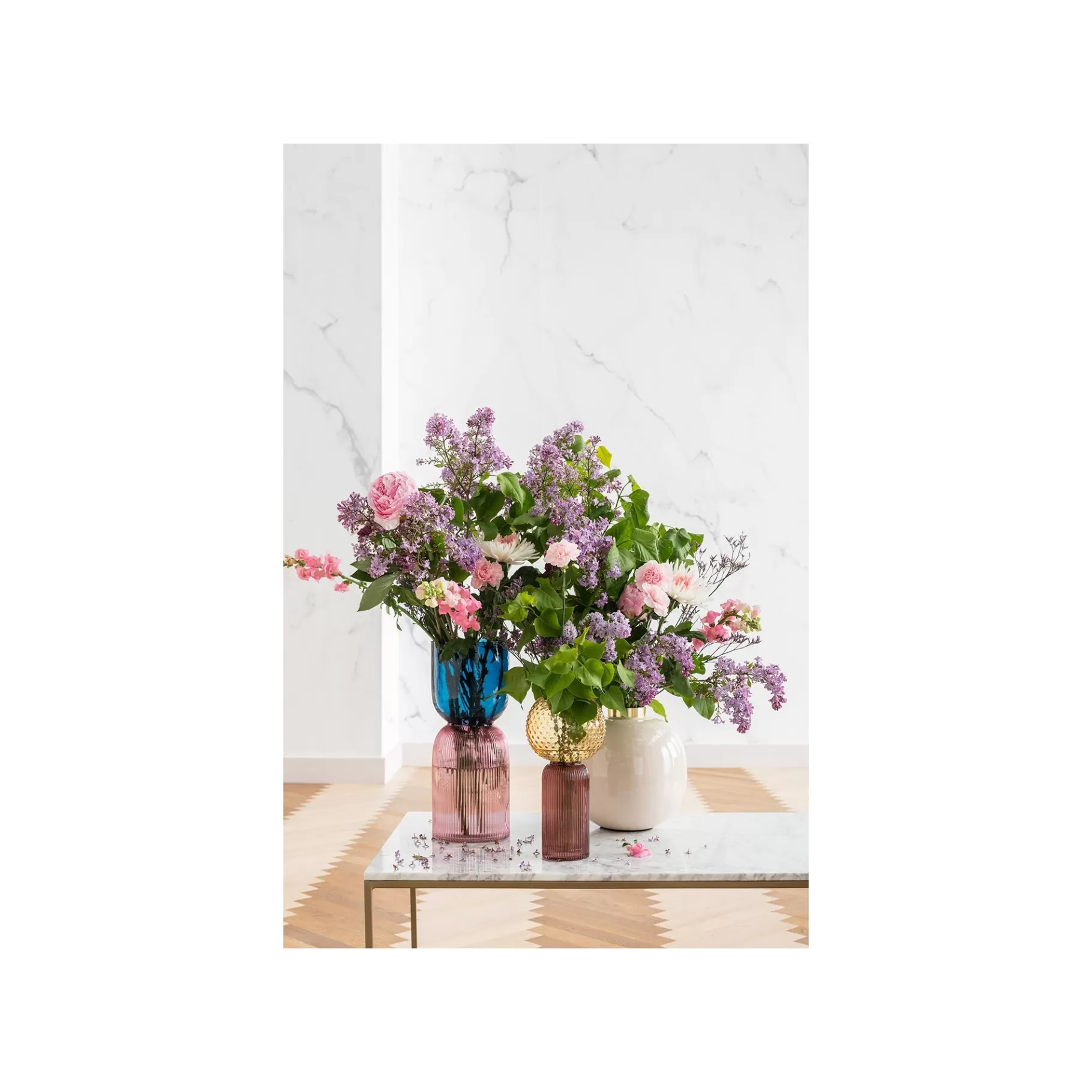 Outlet Vase Marvelous Duo Rose Bleu 40cm   Vase