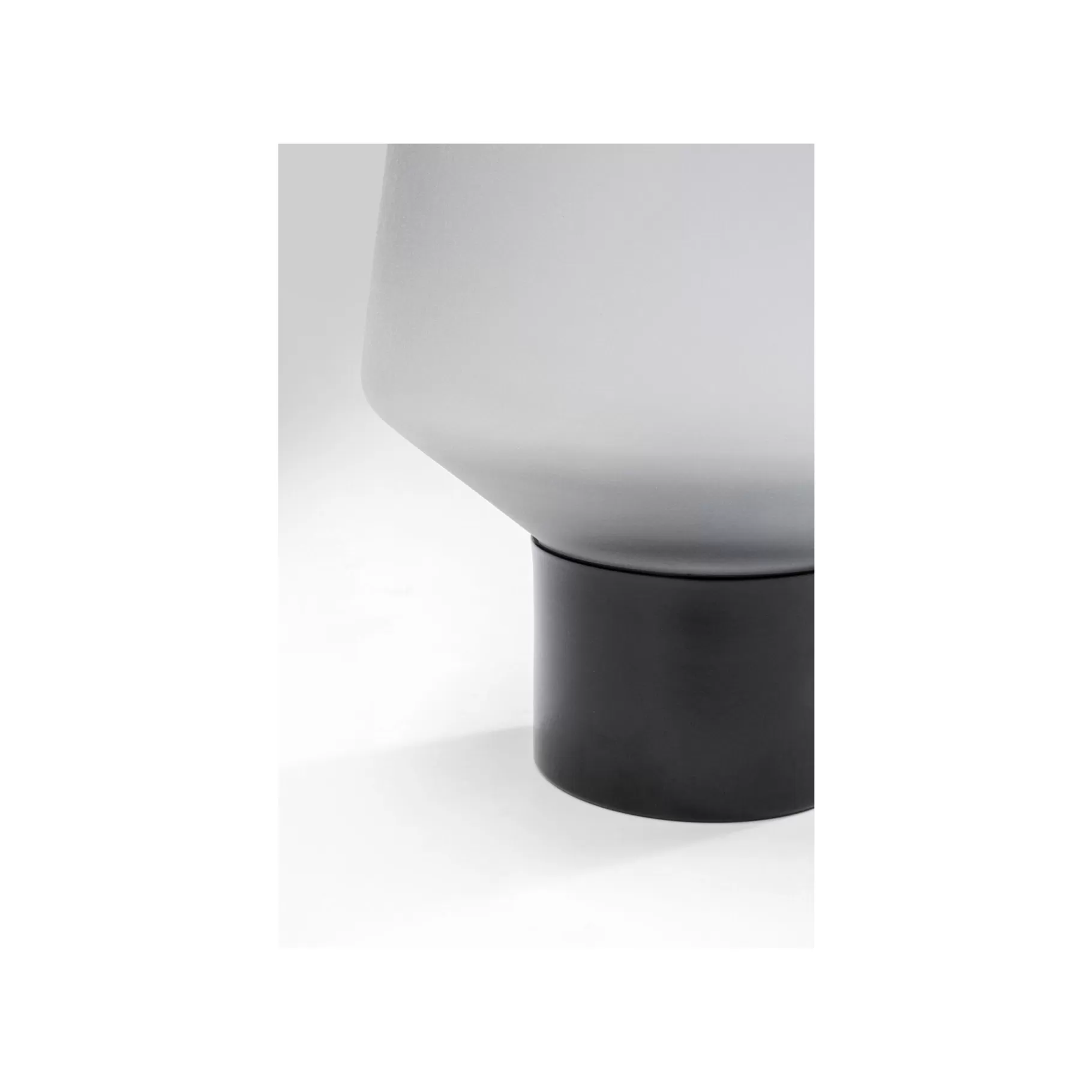 Best Vase Noble Ring Gris Mat 26cm   Vase