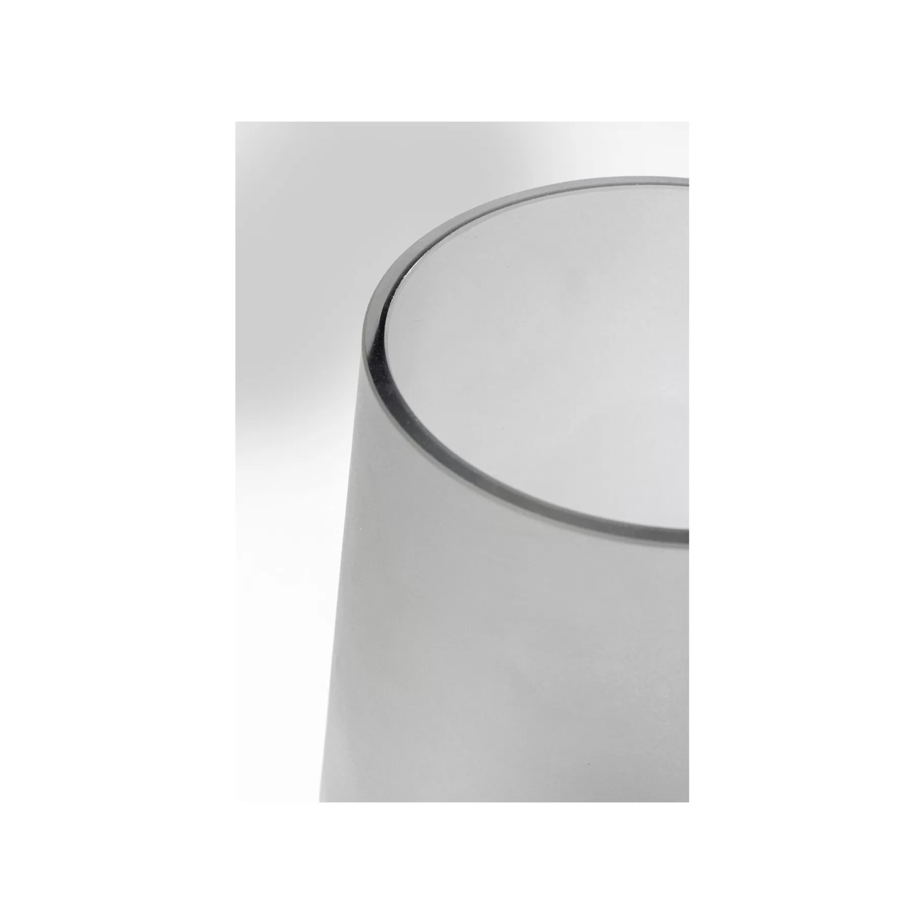 Best Vase Noble Ring Gris Mat 26cm   Vase