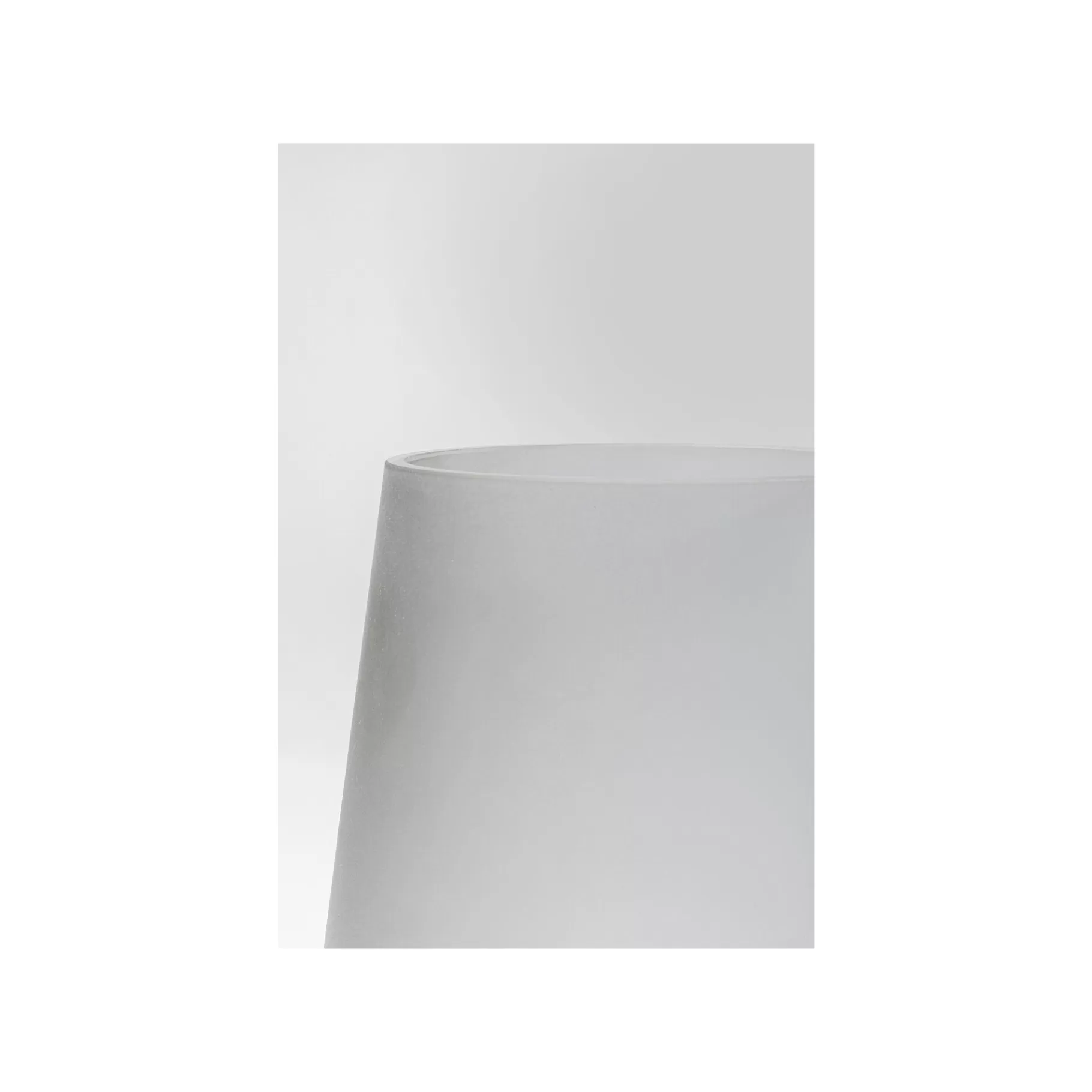 Best Vase Noble Ring Gris Mat 26cm   Vase