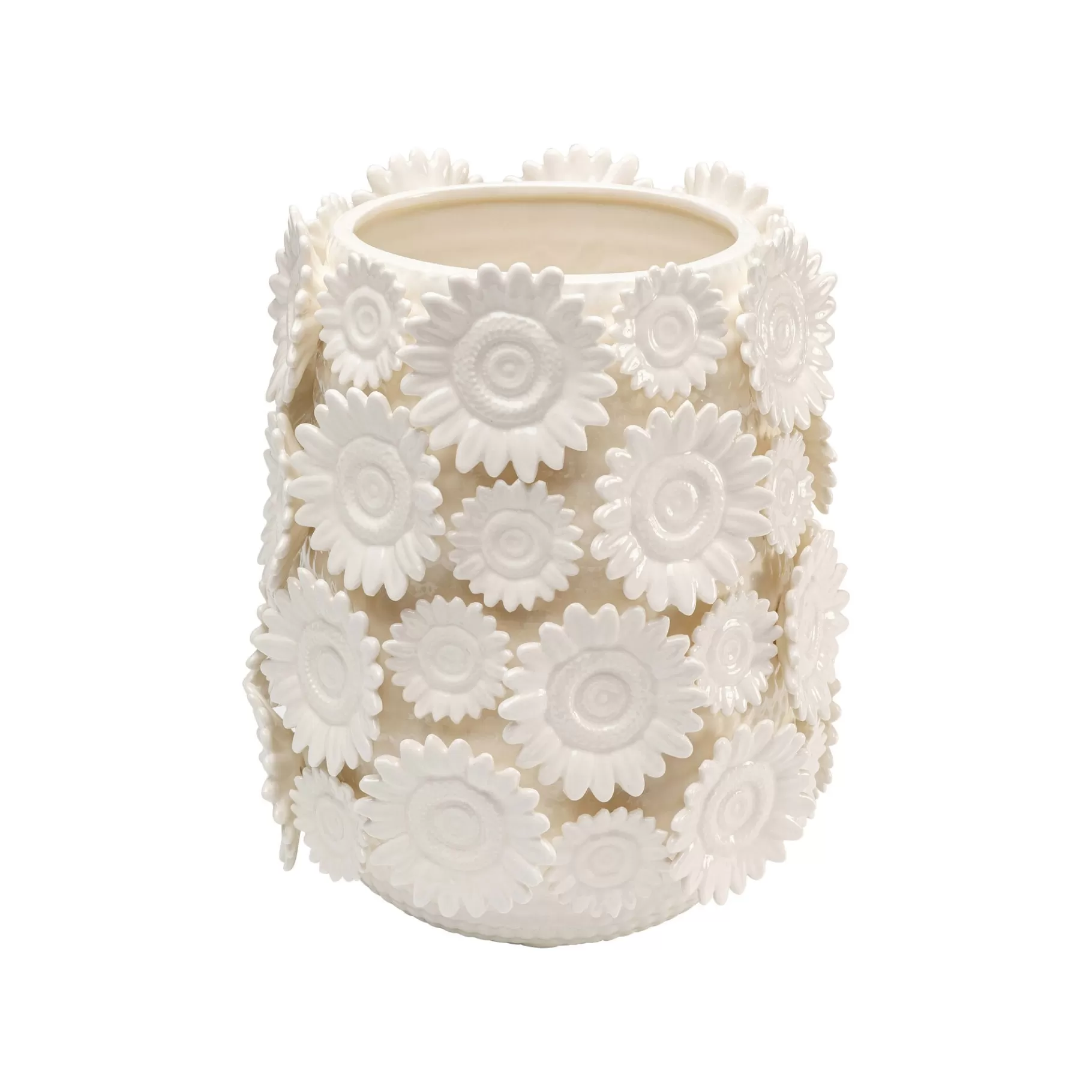 Outlet Vase Tournesols Blancs   Vase