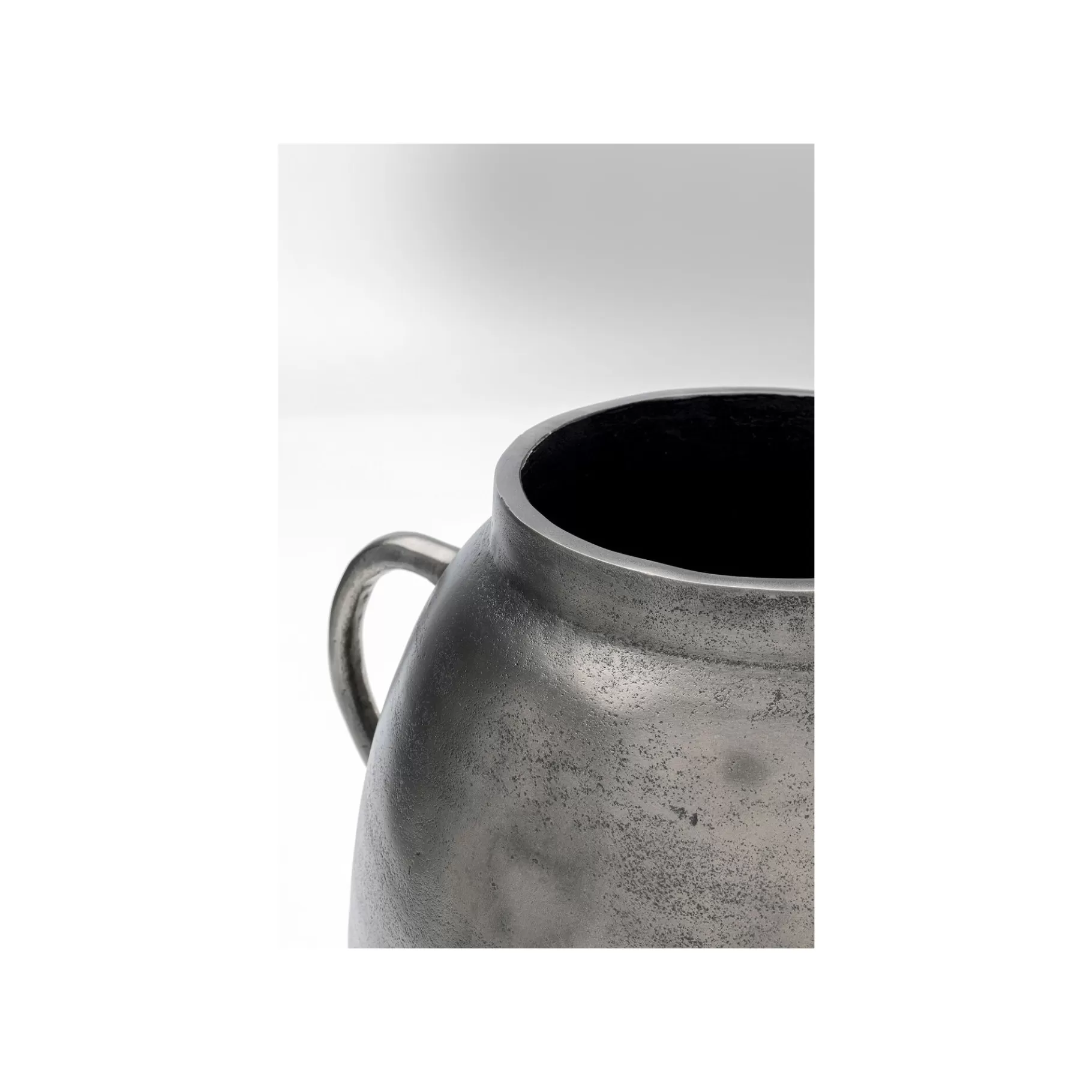 Fashion Vase Uria Gris Métallique   Vase