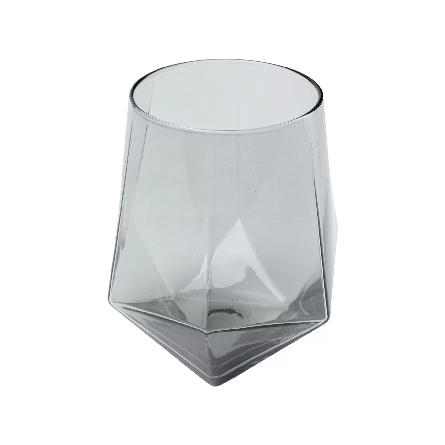 Cheap Verres à Eau Diamond Fumé Set De 4   Vaisselle
