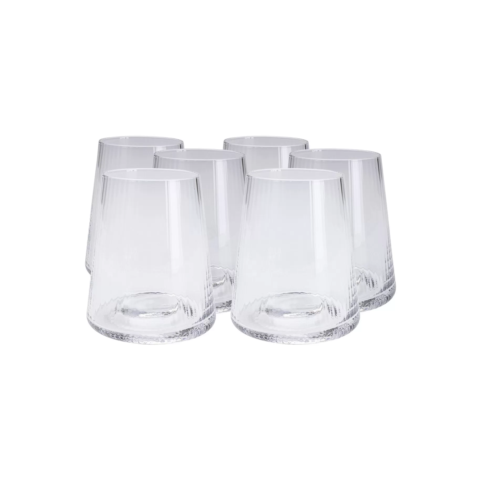Store Verres à Eau Riffle Set De 6   Vaisselle