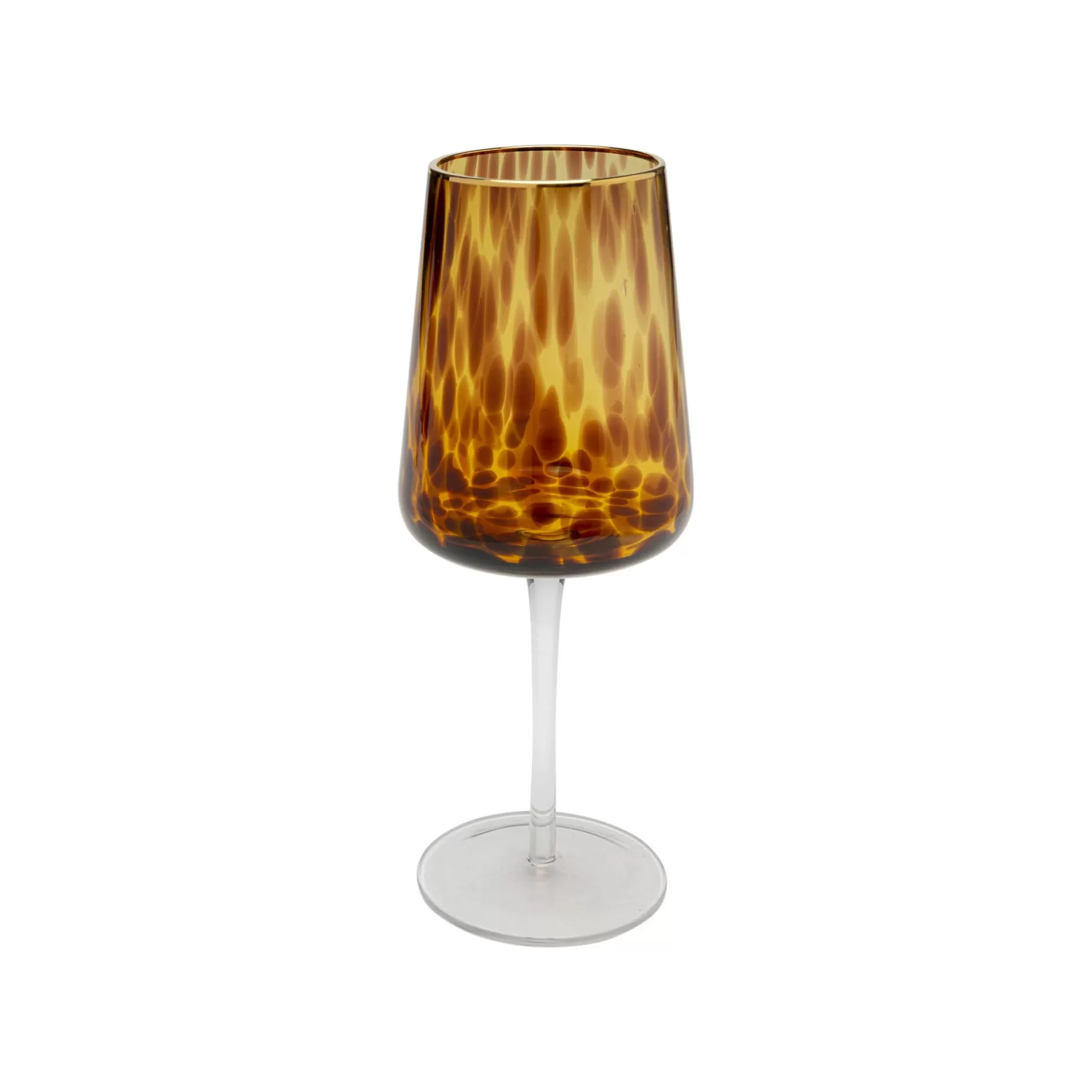 Clearance Verres à Vin Caramel Set De 4   Vaisselle