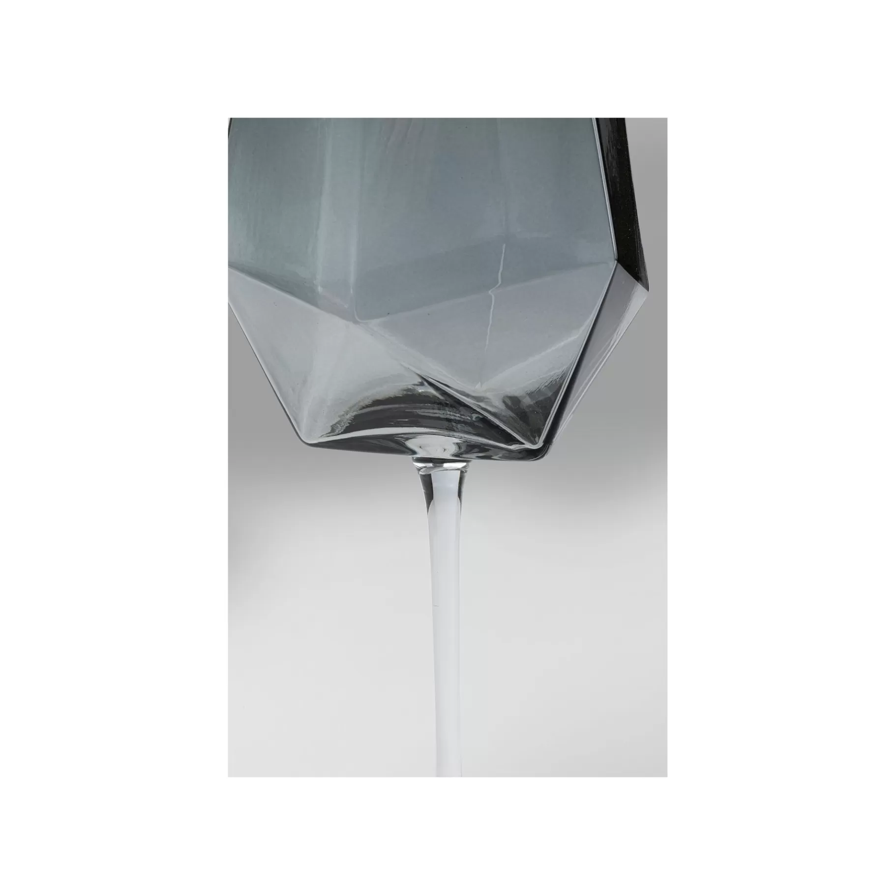 Discount Verres à Vin Diamond Fumé Set De 4   Vaisselle