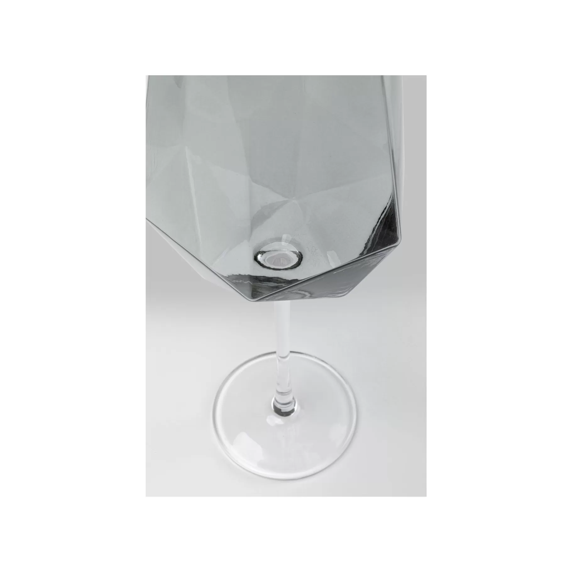 Discount Verres à Vin Diamond Fumé Set De 4   Vaisselle
