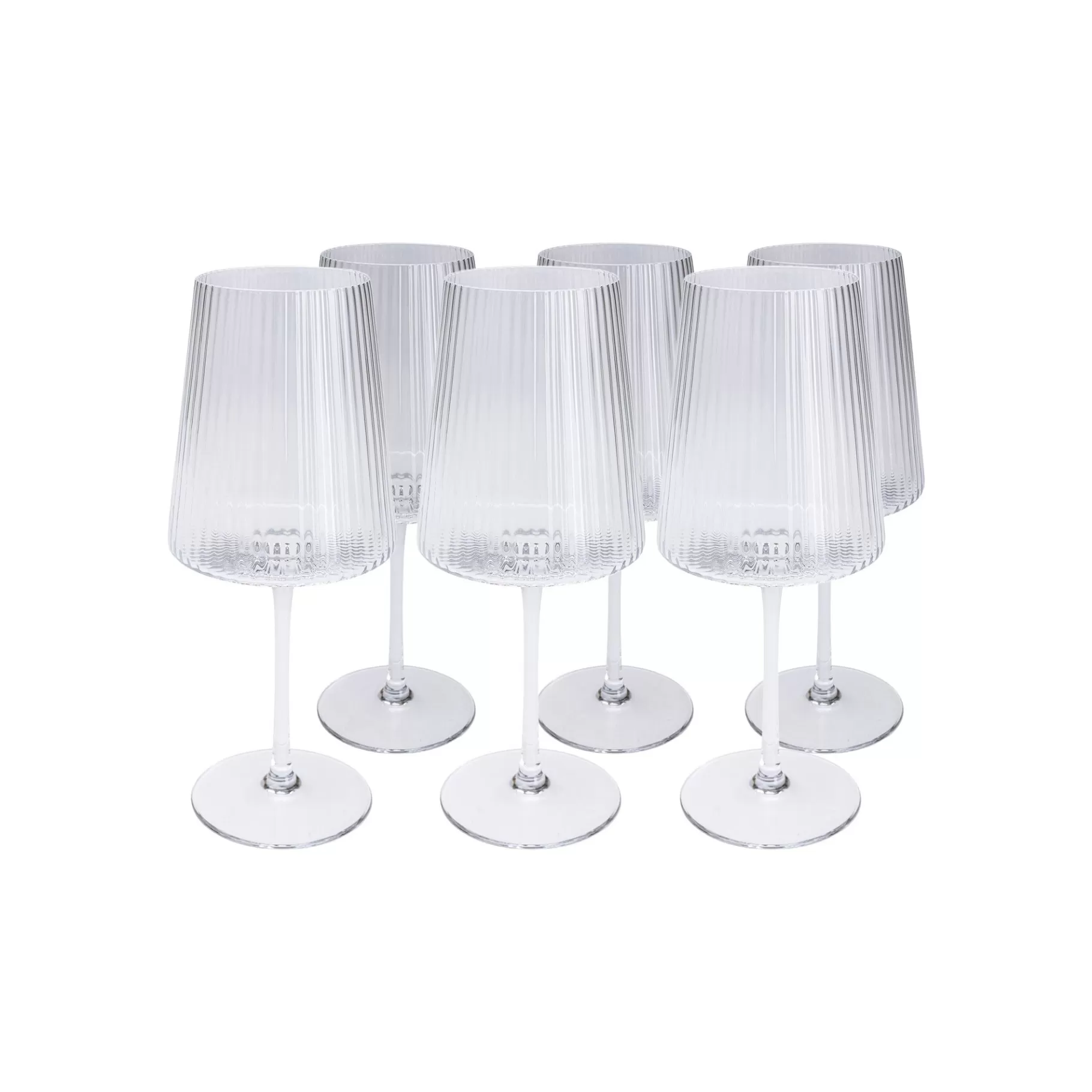 Outlet Verres à Vin Riffle Set De 6   Vaisselle
