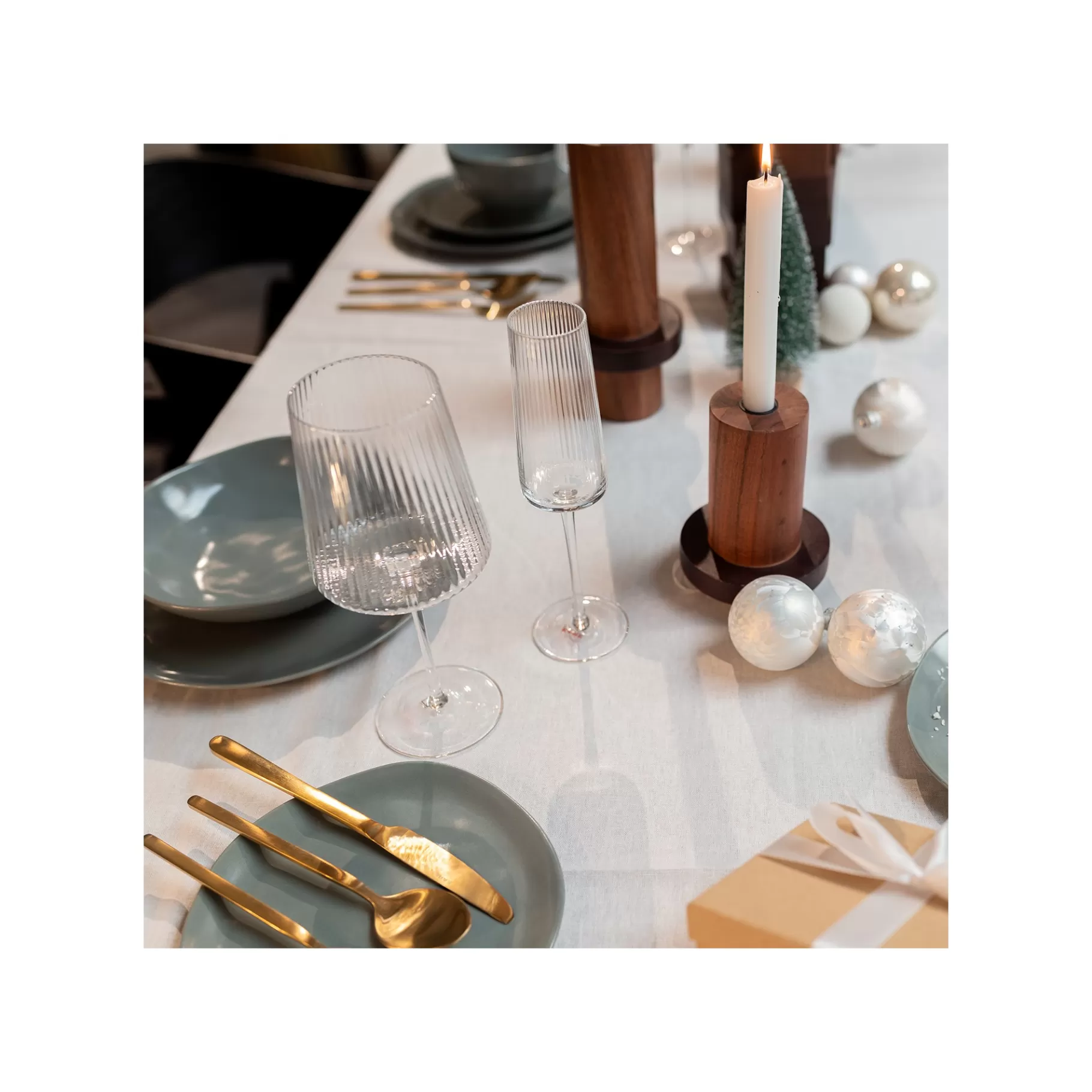 Outlet Verres à Vin Riffle Set De 6   Vaisselle