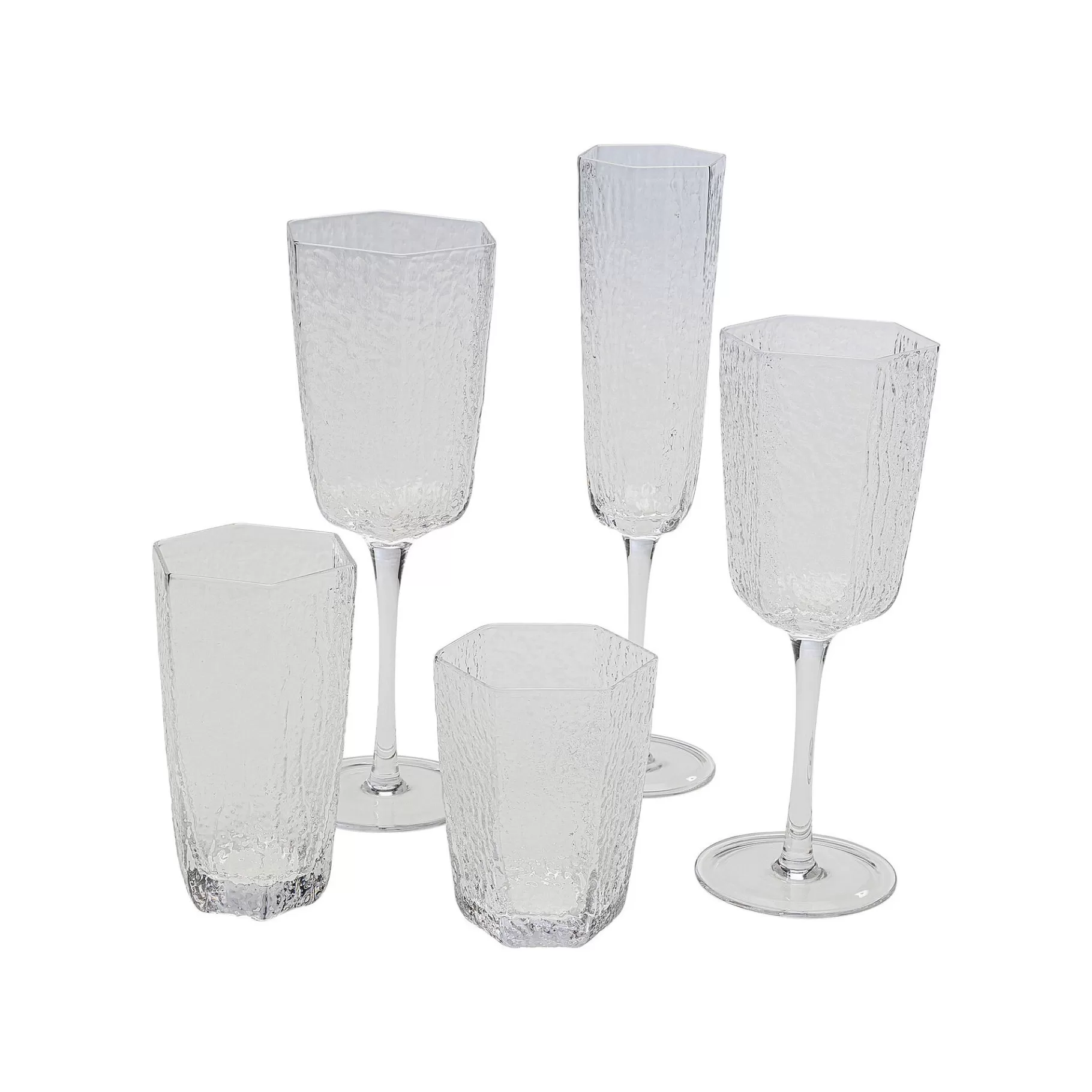 Outlet Verres à Vin Rouge Cascata Set De 6   Vaisselle