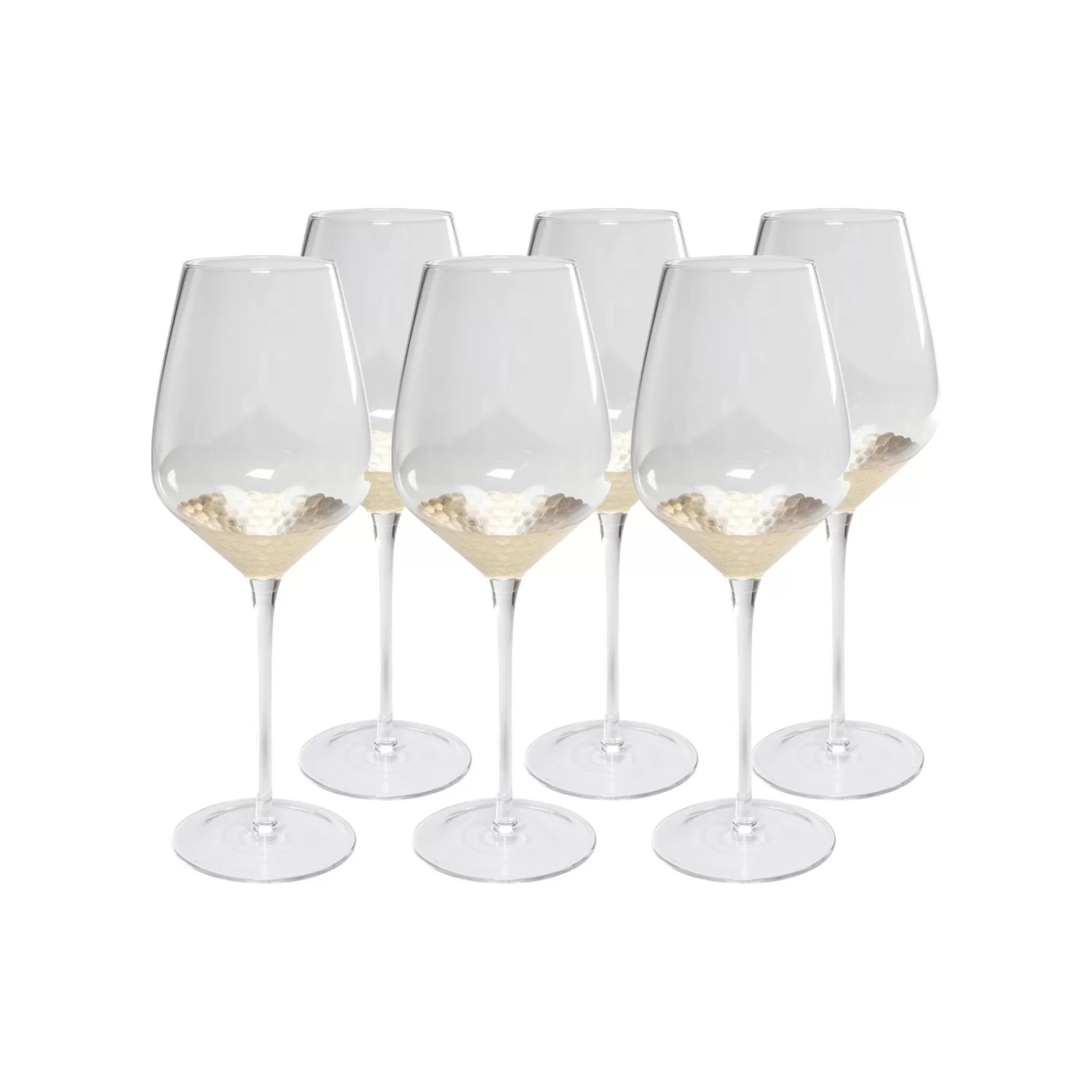 Clearance Verres à Vin Rouge Gobi Set De 6   Vaisselle