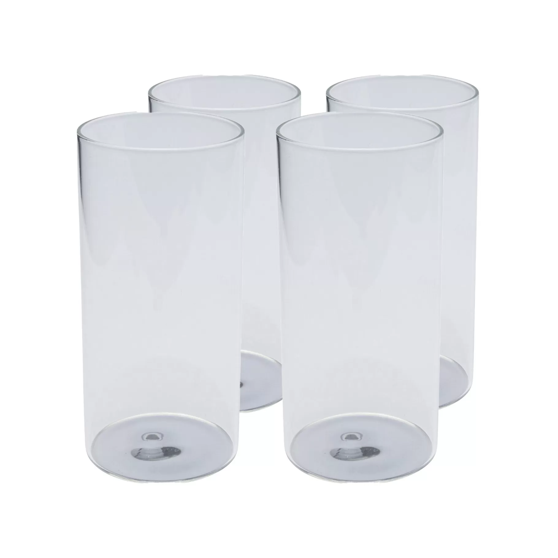 Cheap Verres Hauts à Eau Electra Argentés 15cm Set De 4   Vaisselle