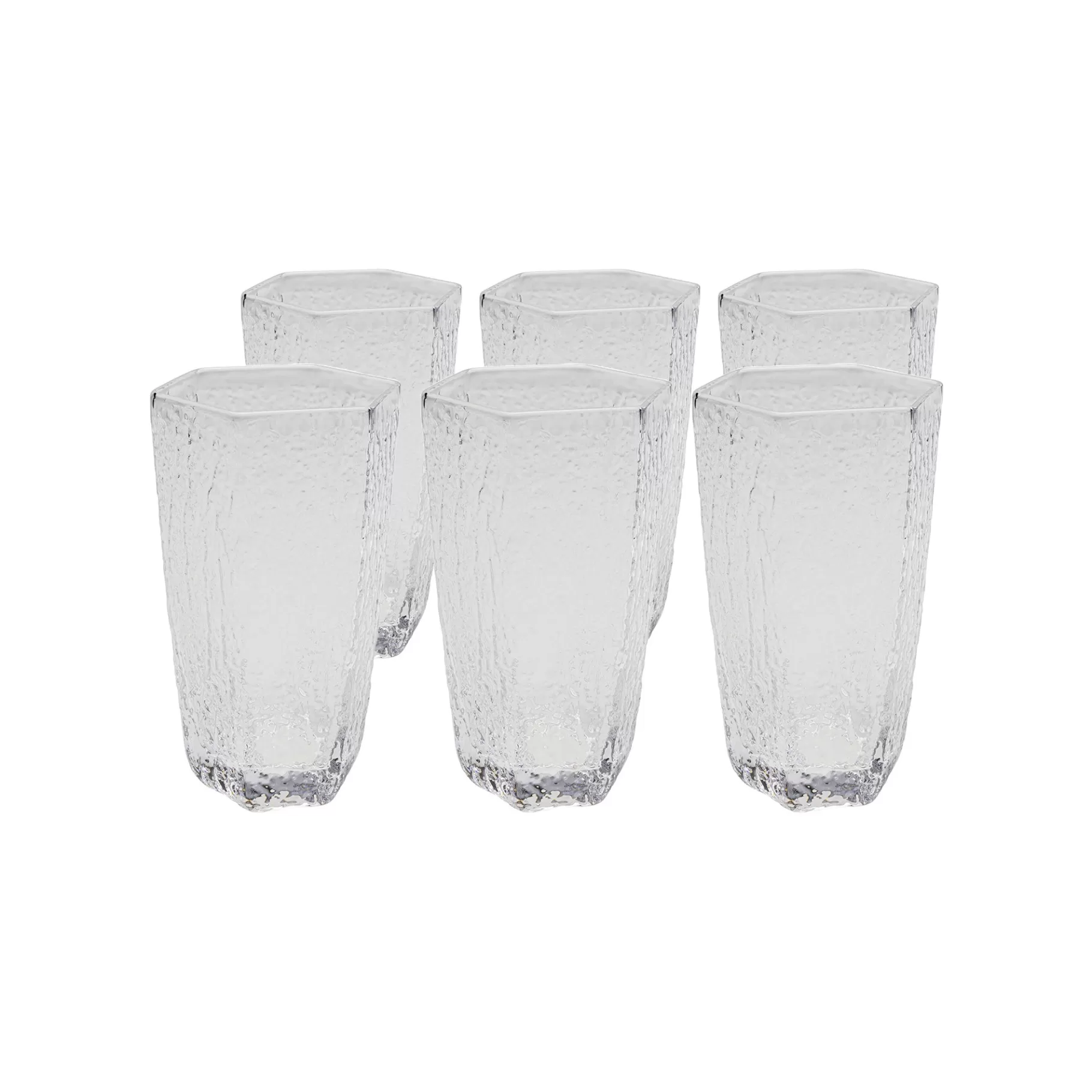 Online Verres Hauts Cascata Set De 6   Vaisselle