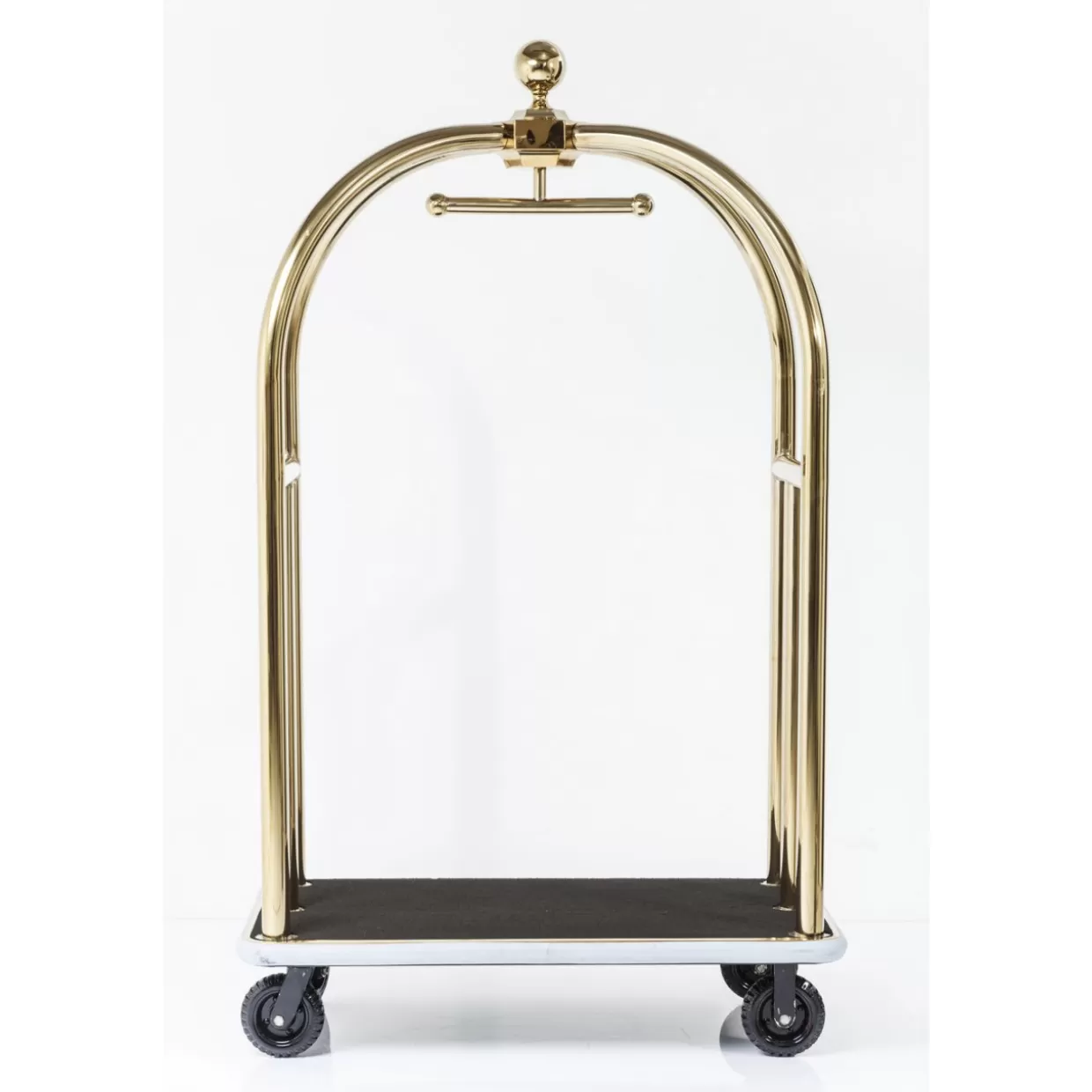 KARE Design - Carrello Bagagli VIP in Oro Vegas con Design Esclusivo per Arredamento Moderno | Complementi d'Arredo e Accessori di Qualità