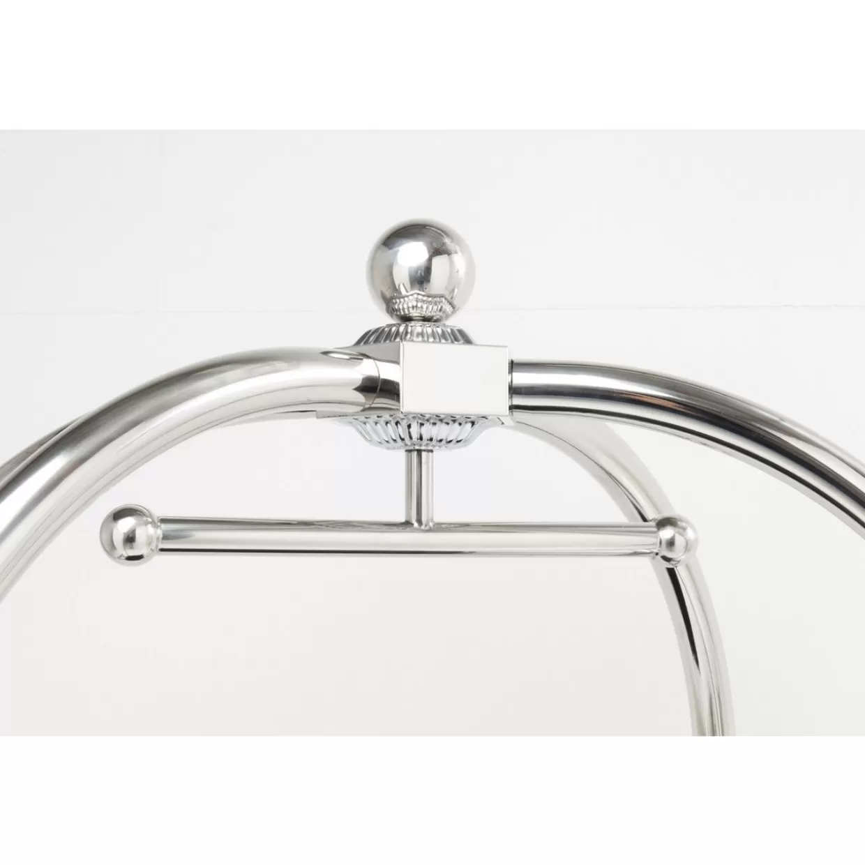 Carrello Bagagli VIP in Tonalità Silver Vegas - Arredi Compatti e Accessori Esclusivi by KARE Design