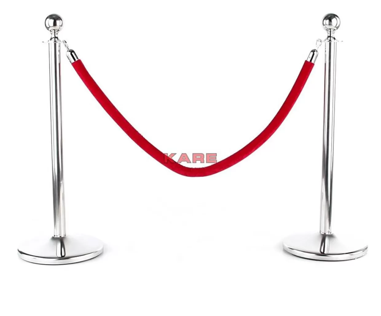 KARE Design - Portabottiglie VIP Elegante in Finitura Argento Vegas, Accessorio per la Casa Moderno